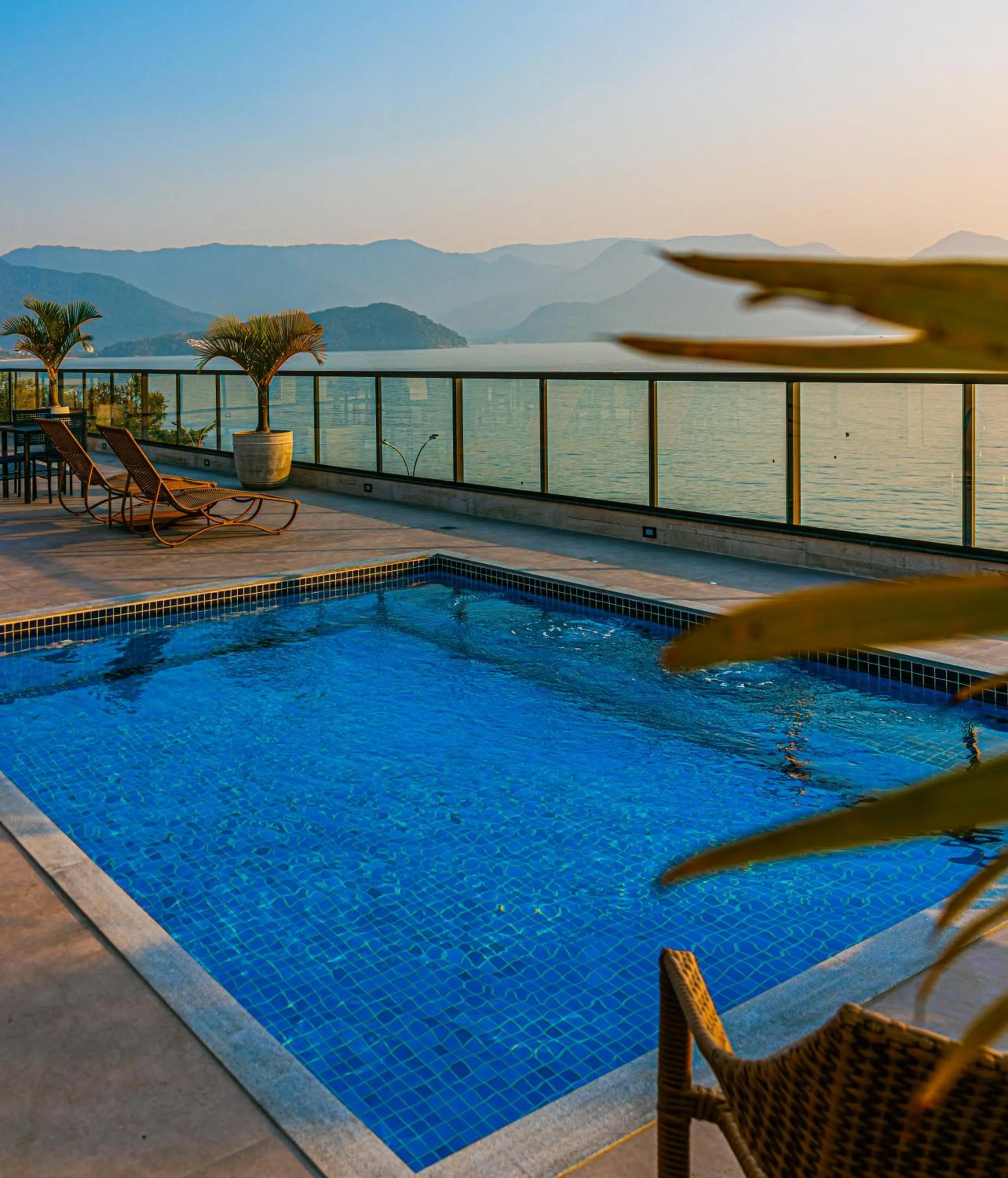 Swimming pool in Ubatuba Praia Hotel