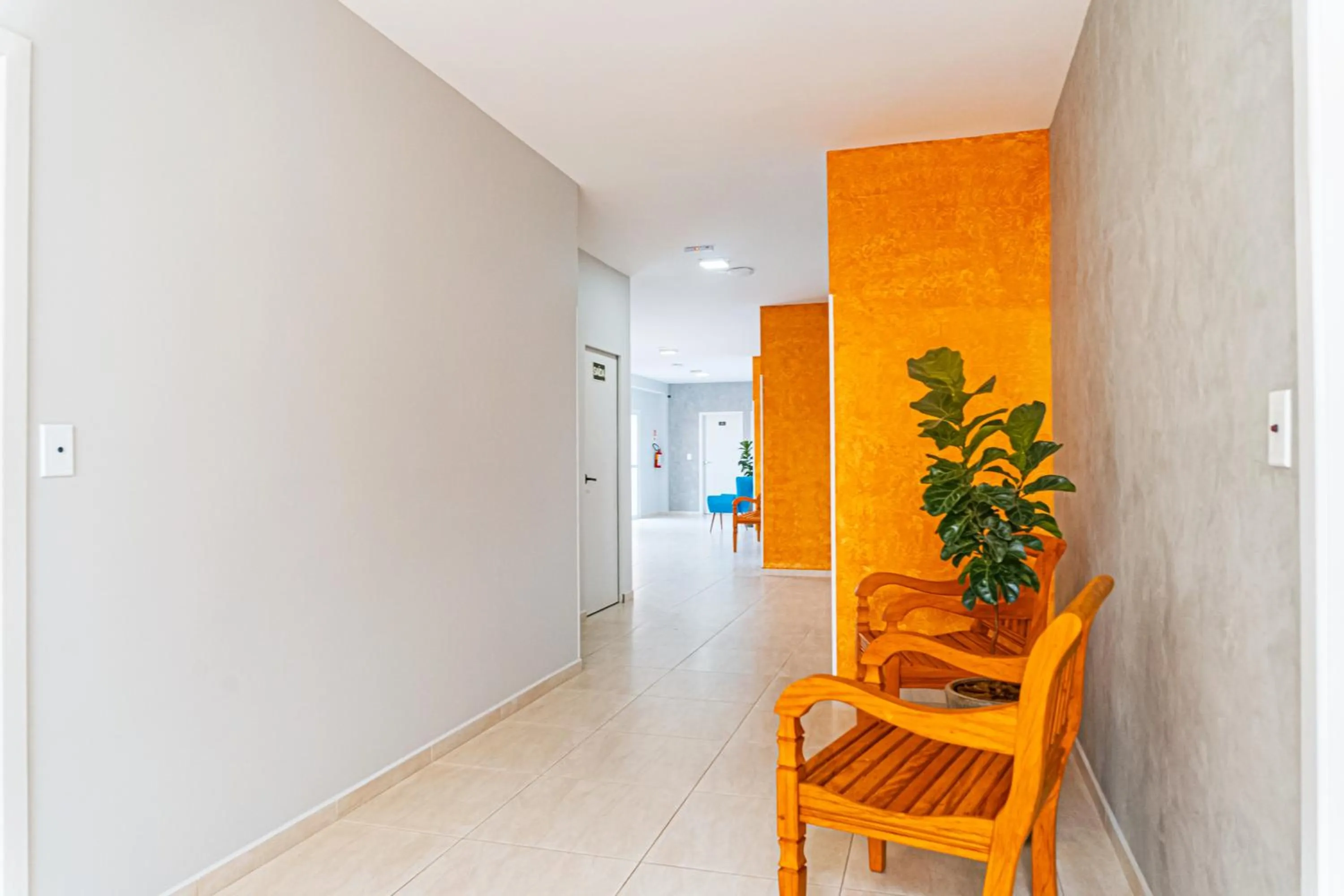 Seating area in Ubatuba Praia Hotel