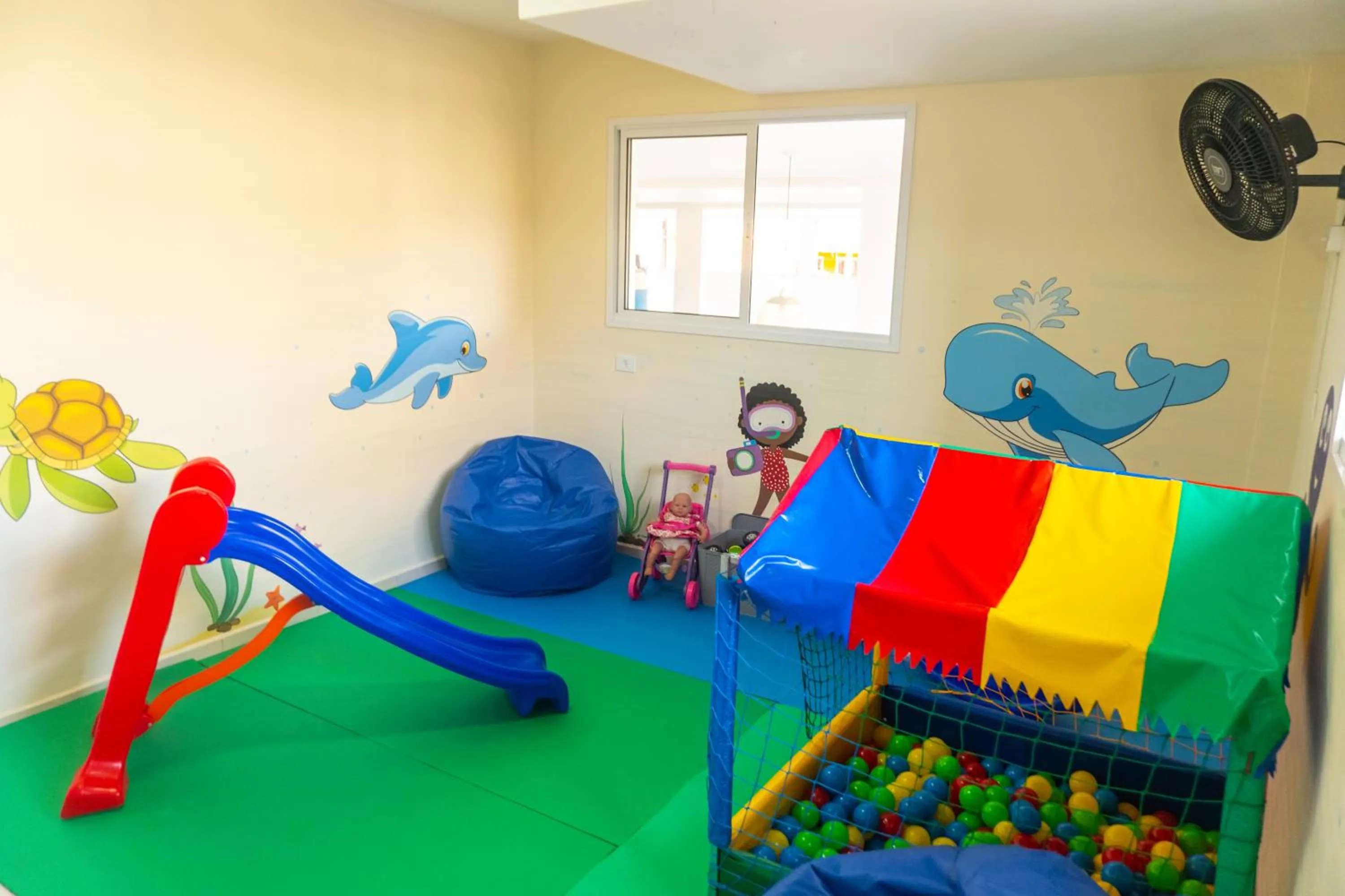 Children play ground in Ubatuba Praia Hotel