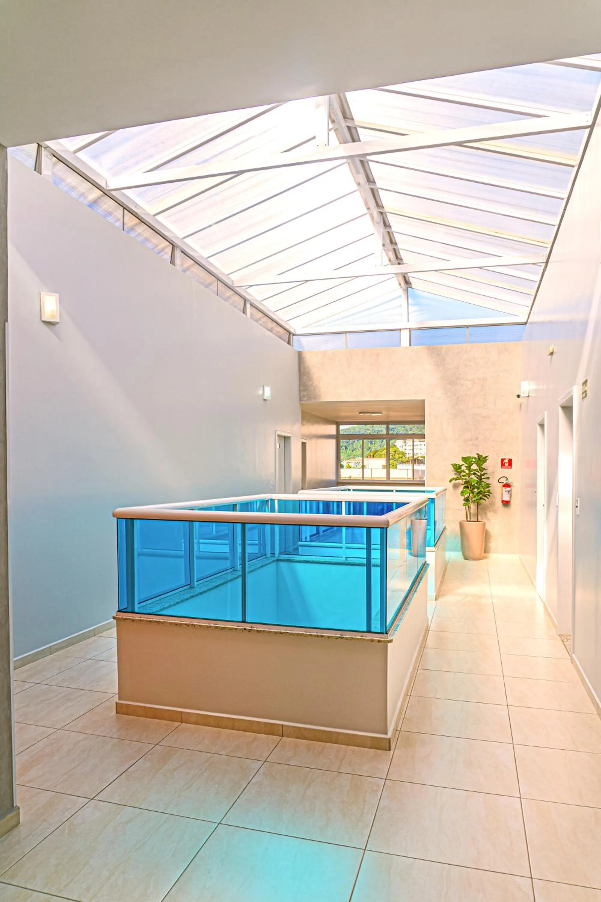 Seating area in Ubatuba Praia Hotel