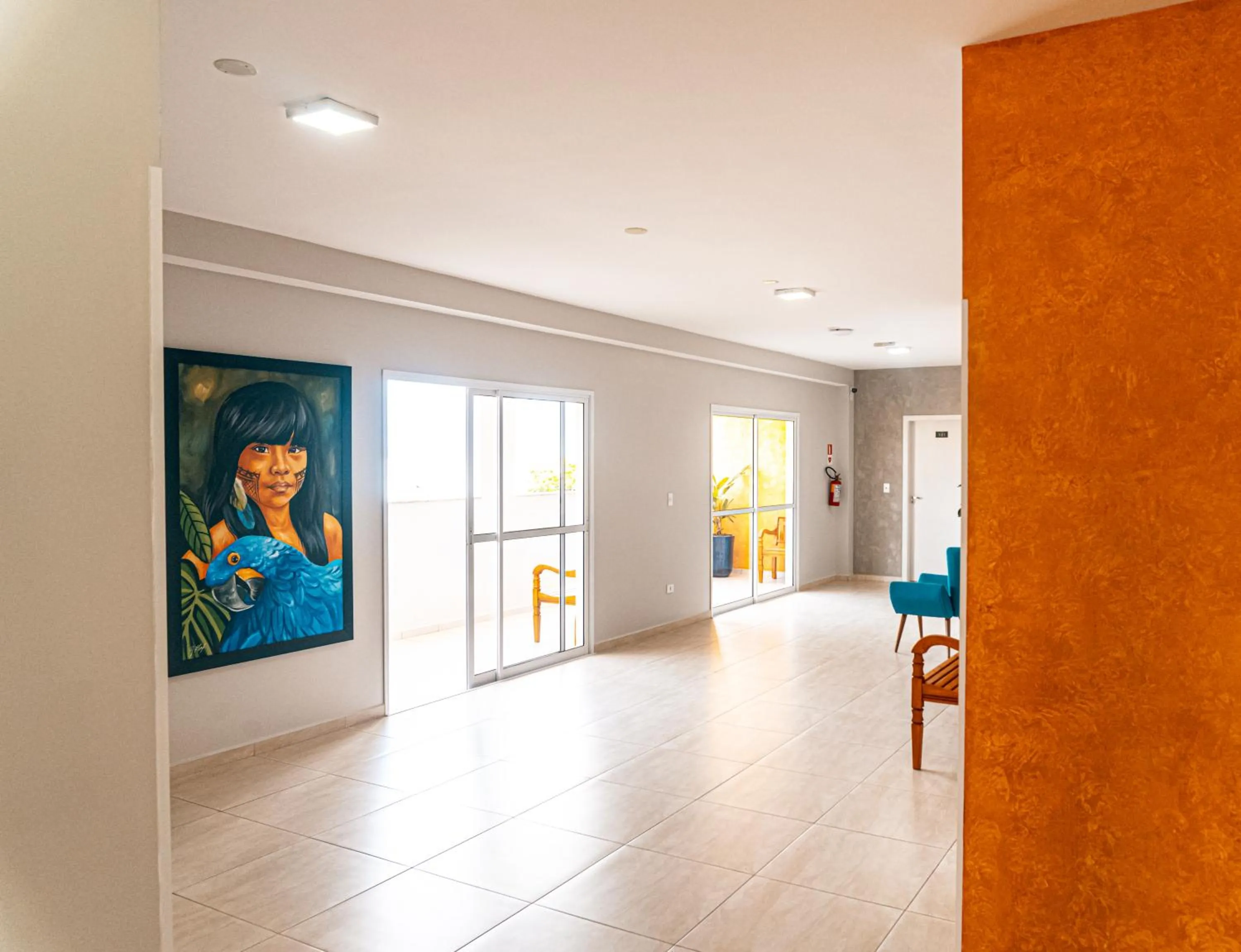 Decorative detail in Ubatuba Praia Hotel