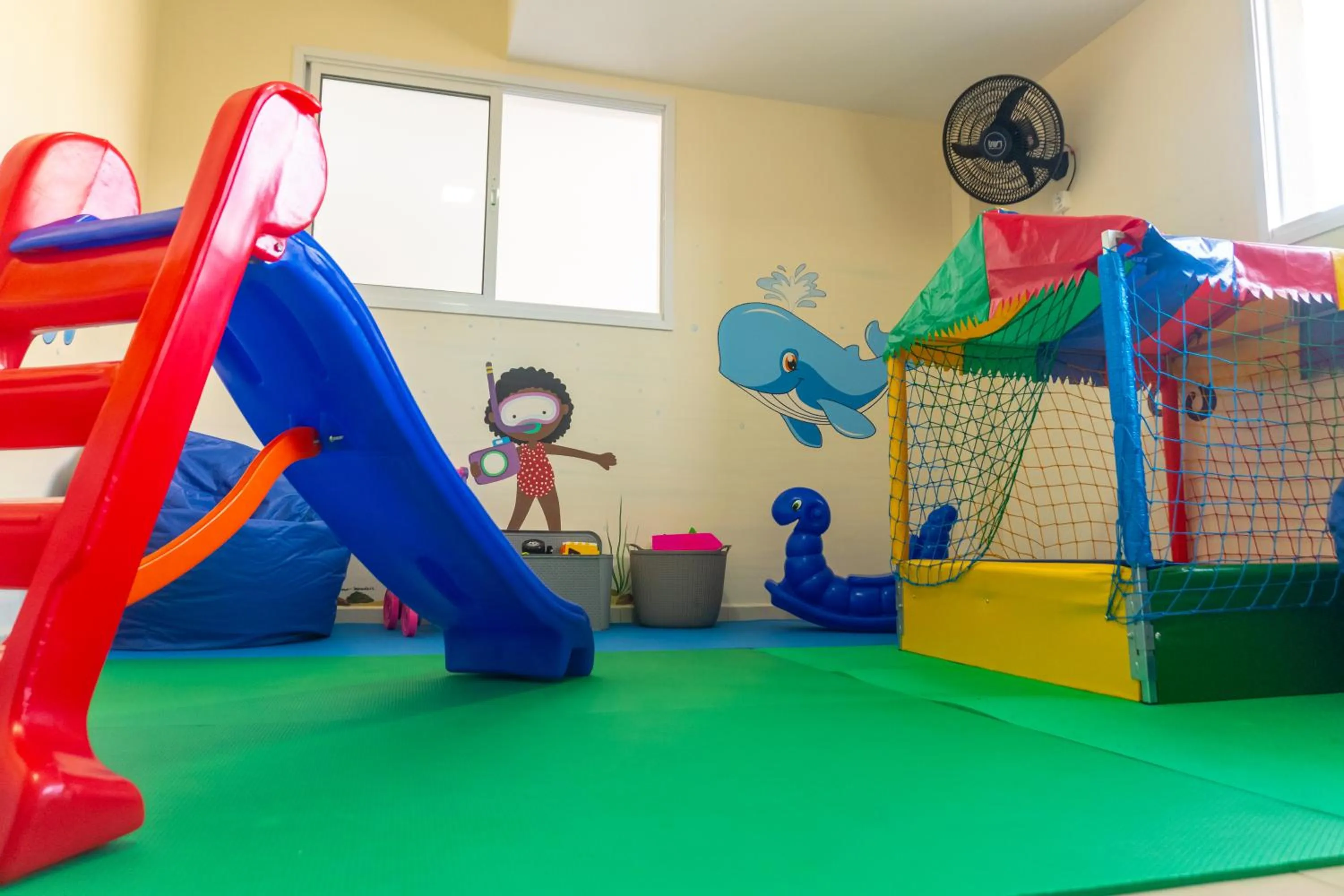 Children play ground in Ubatuba Praia Hotel