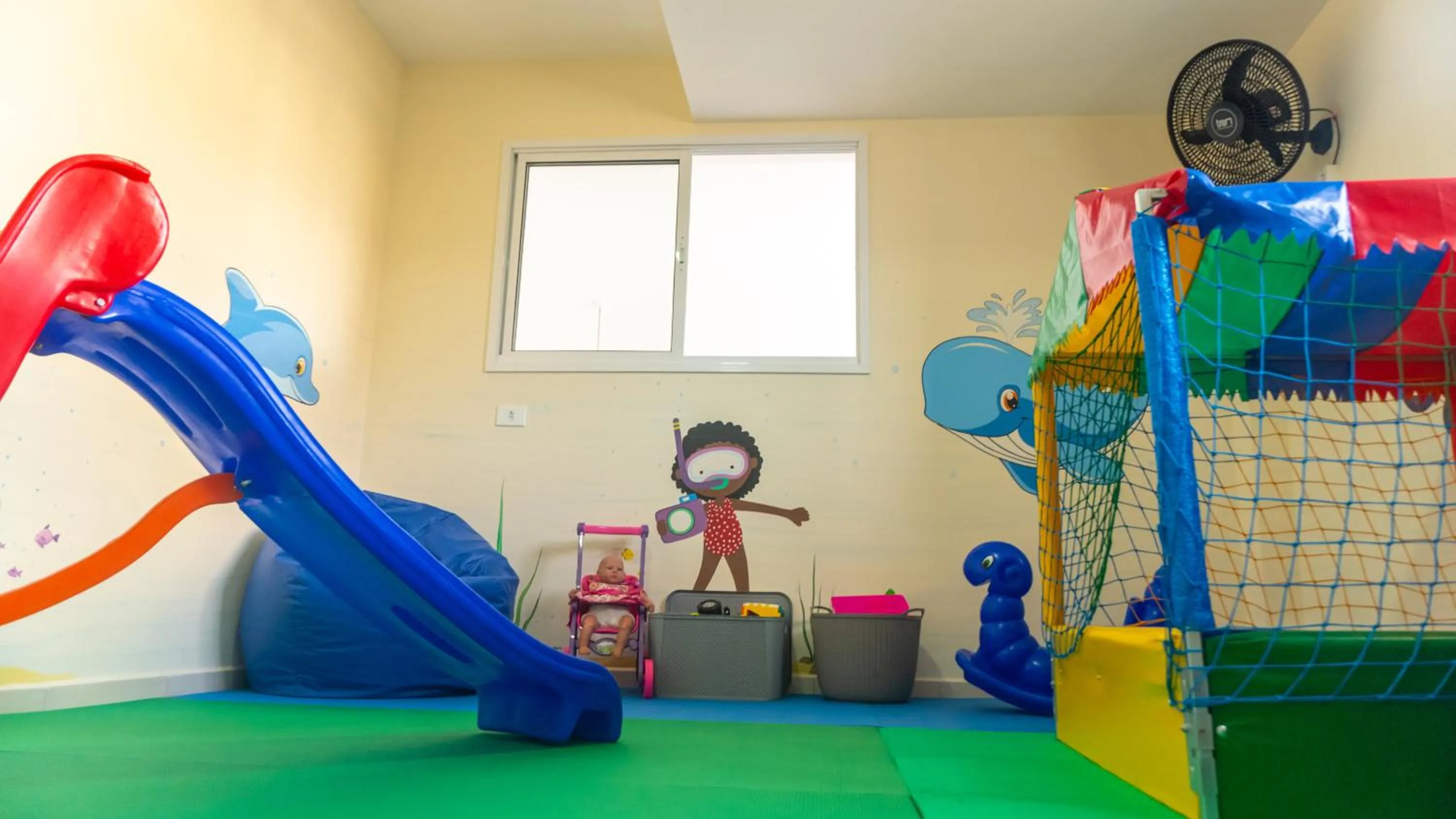Children play ground in Ubatuba Praia Hotel