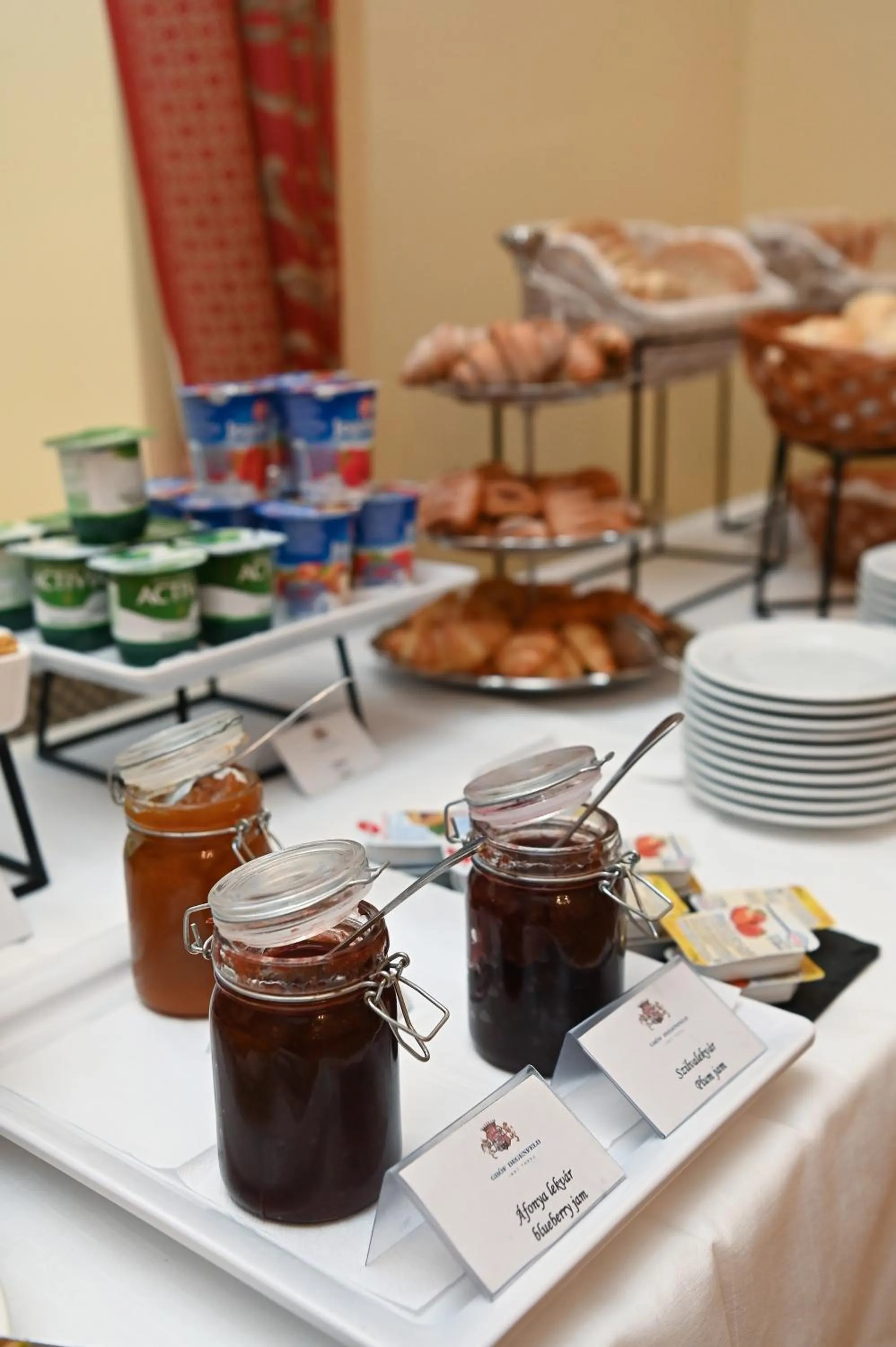 Breakfast in Castle Hotel Grof Degenfeld Superior