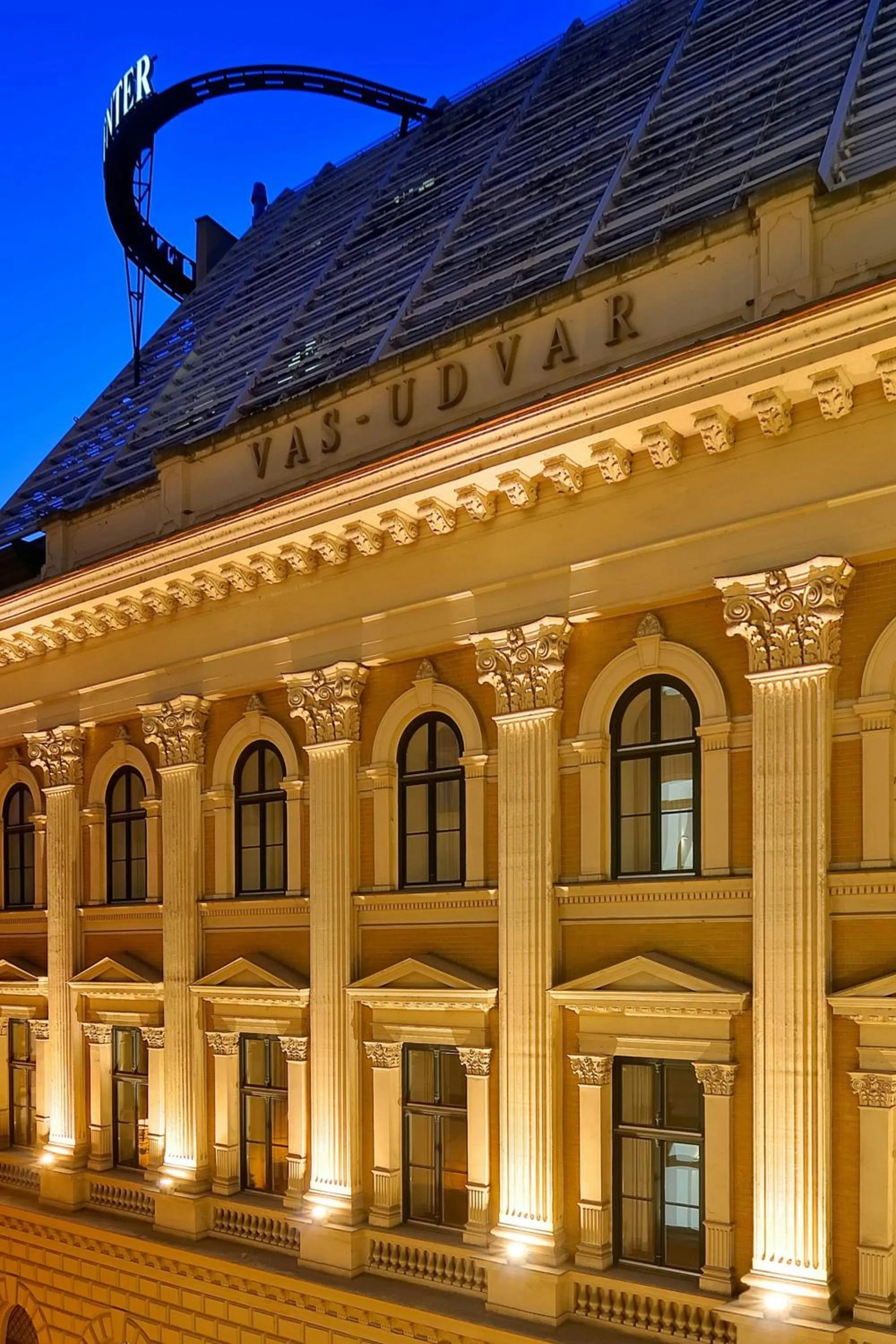 Property building in Millennium Court, Budapest - Marriott Executive Apartments