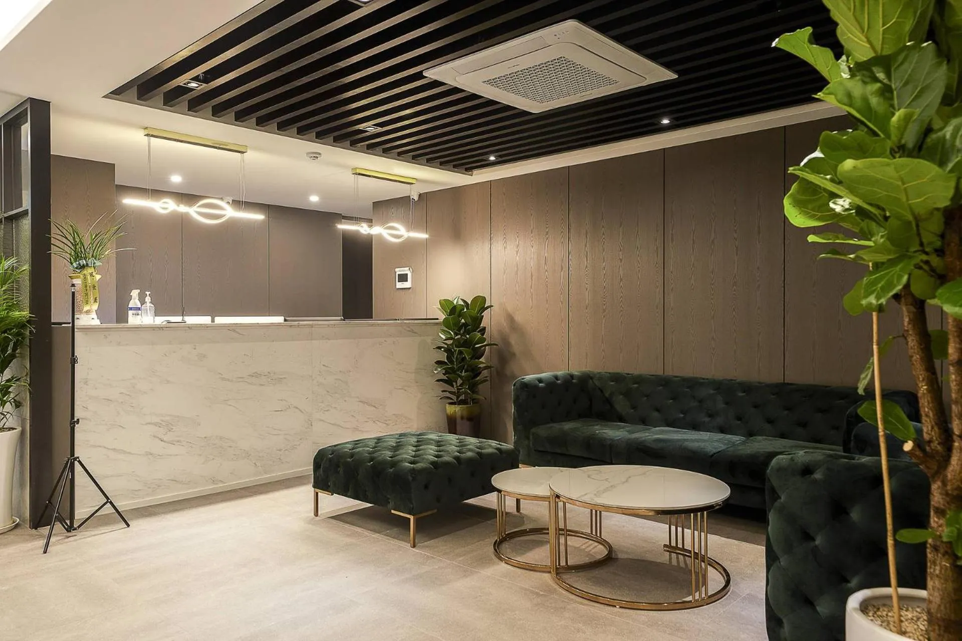 Lobby or reception in Namyangju Aone Hotel