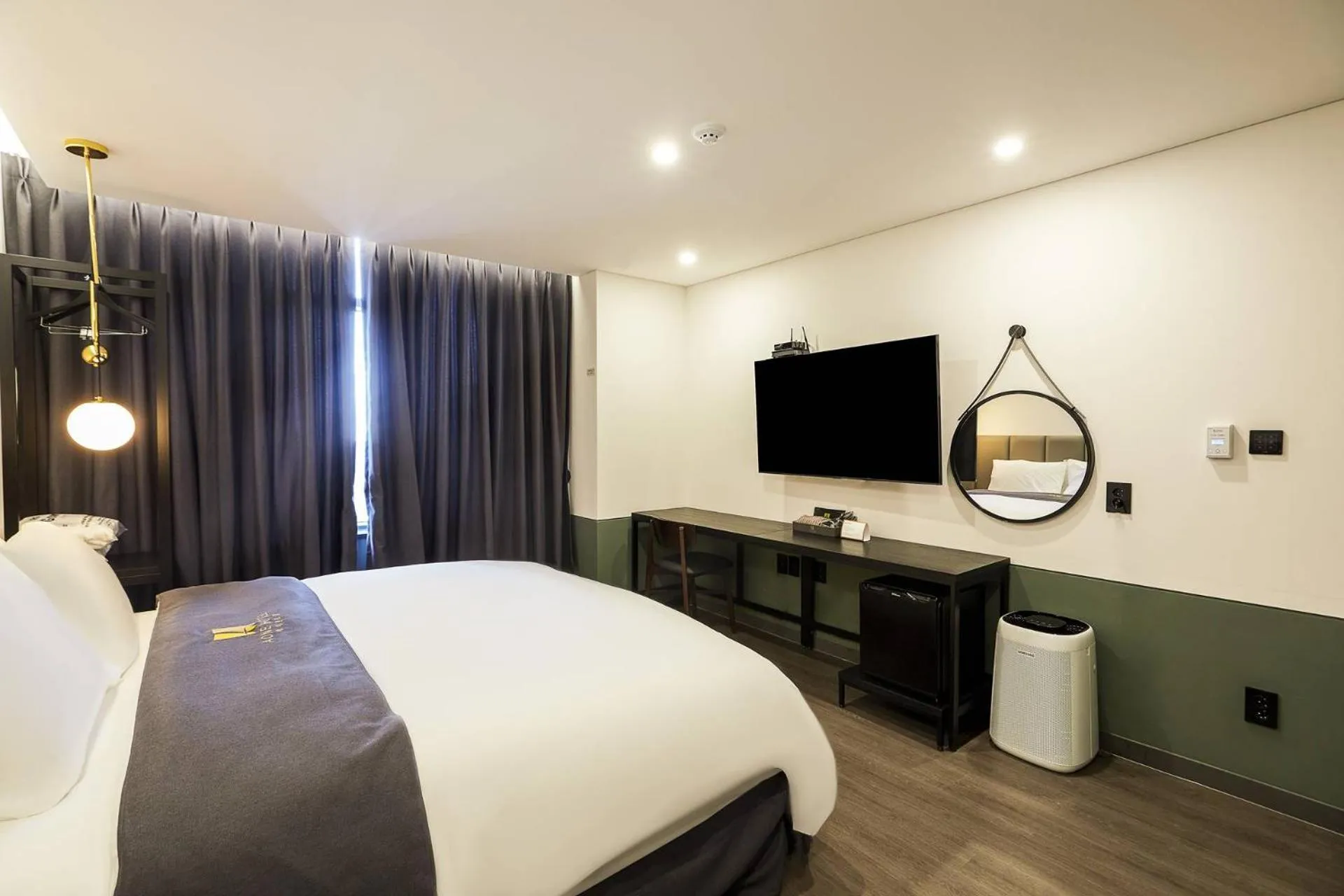 Bed in Namyangju Aone Hotel