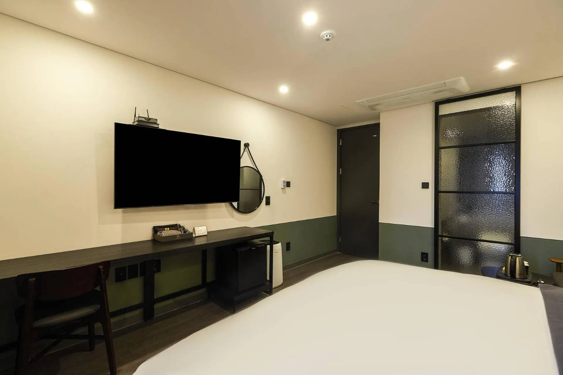 Bed in Namyangju Aone Hotel