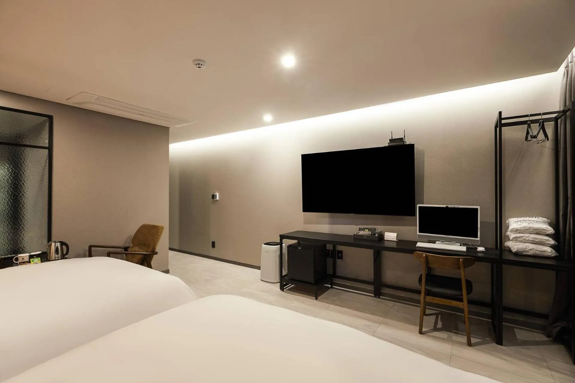 Bed in Namyangju Aone Hotel