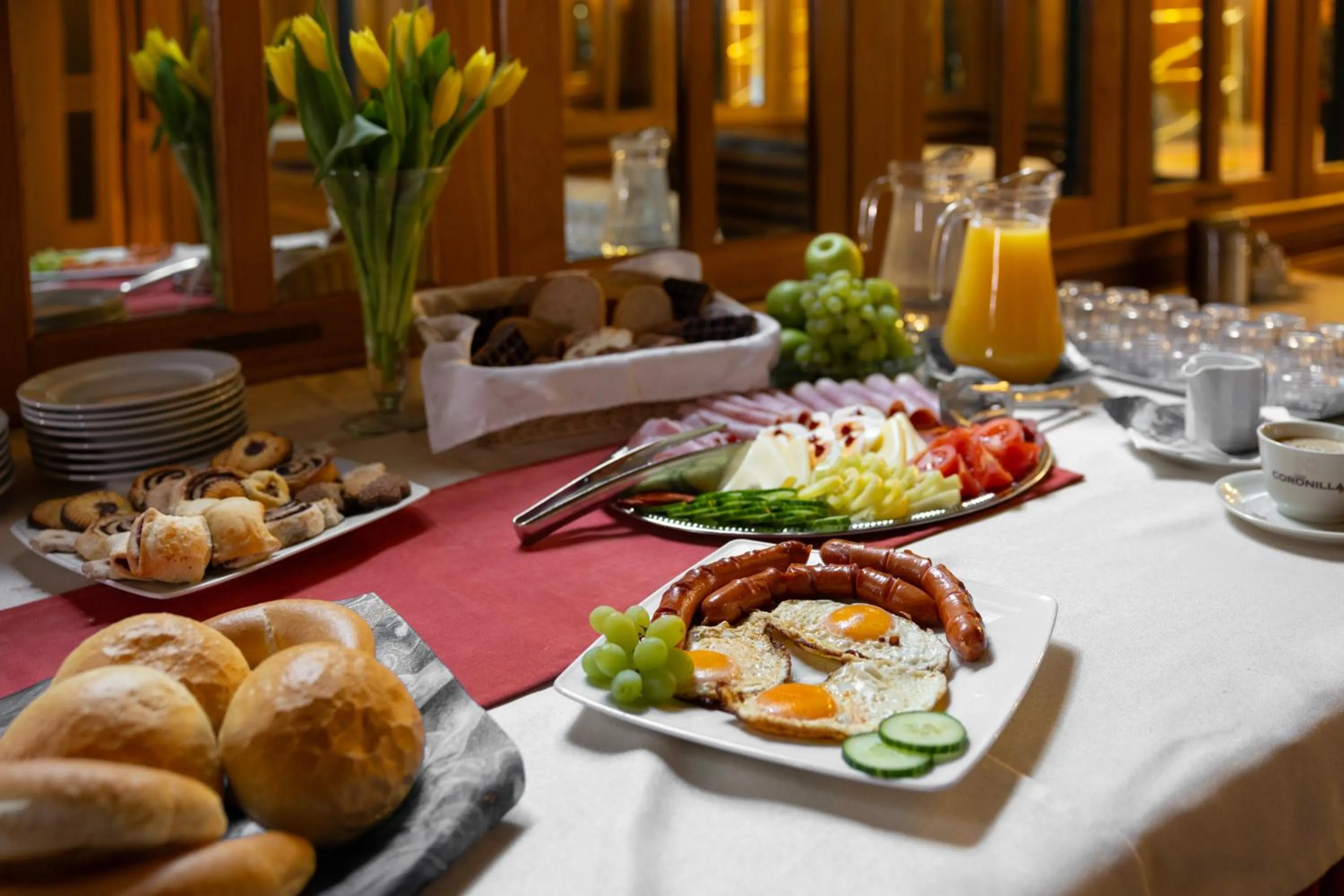 Breakfast in Hotel Pannonia