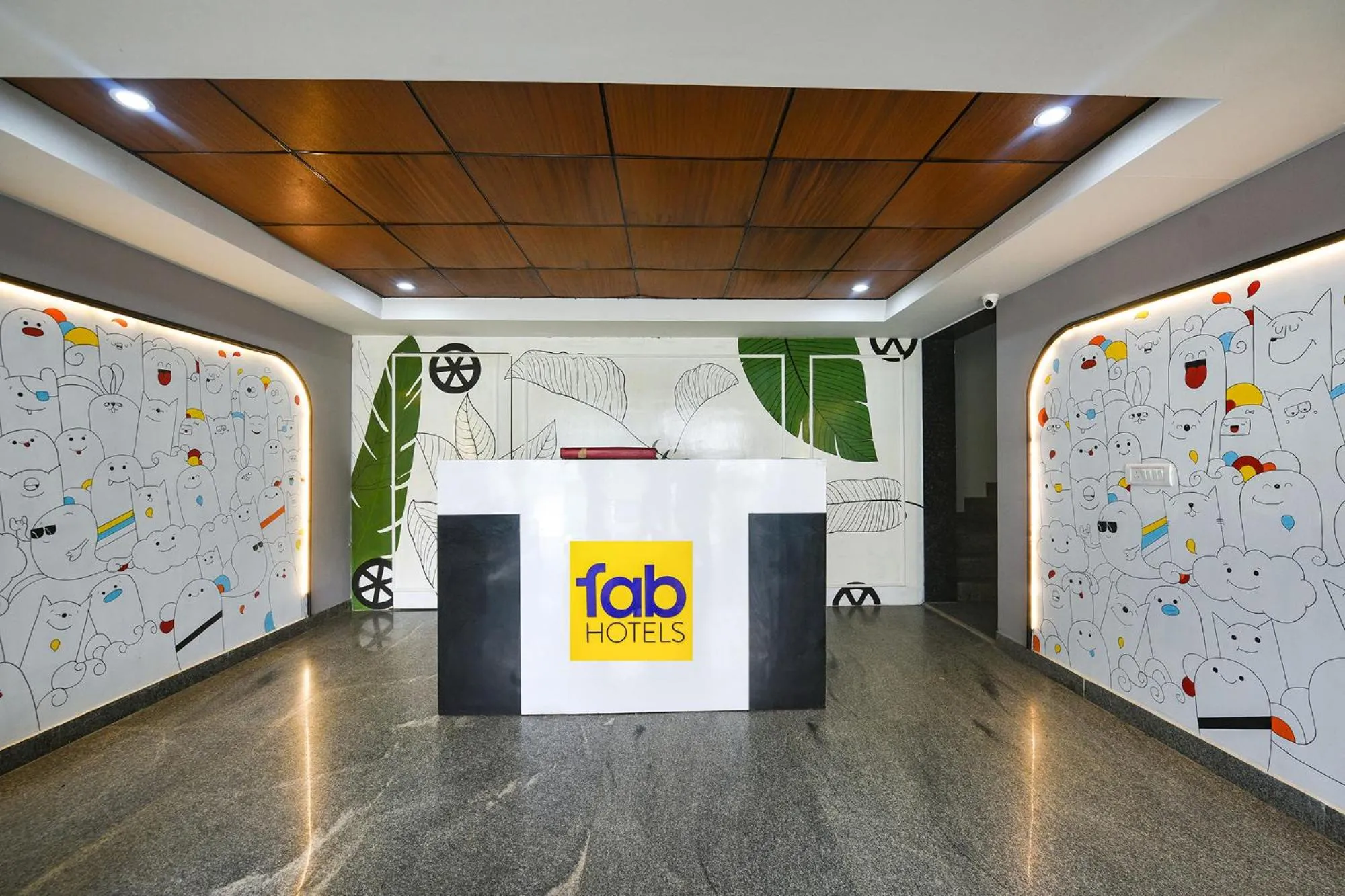 Lobby or reception in Via Alpha