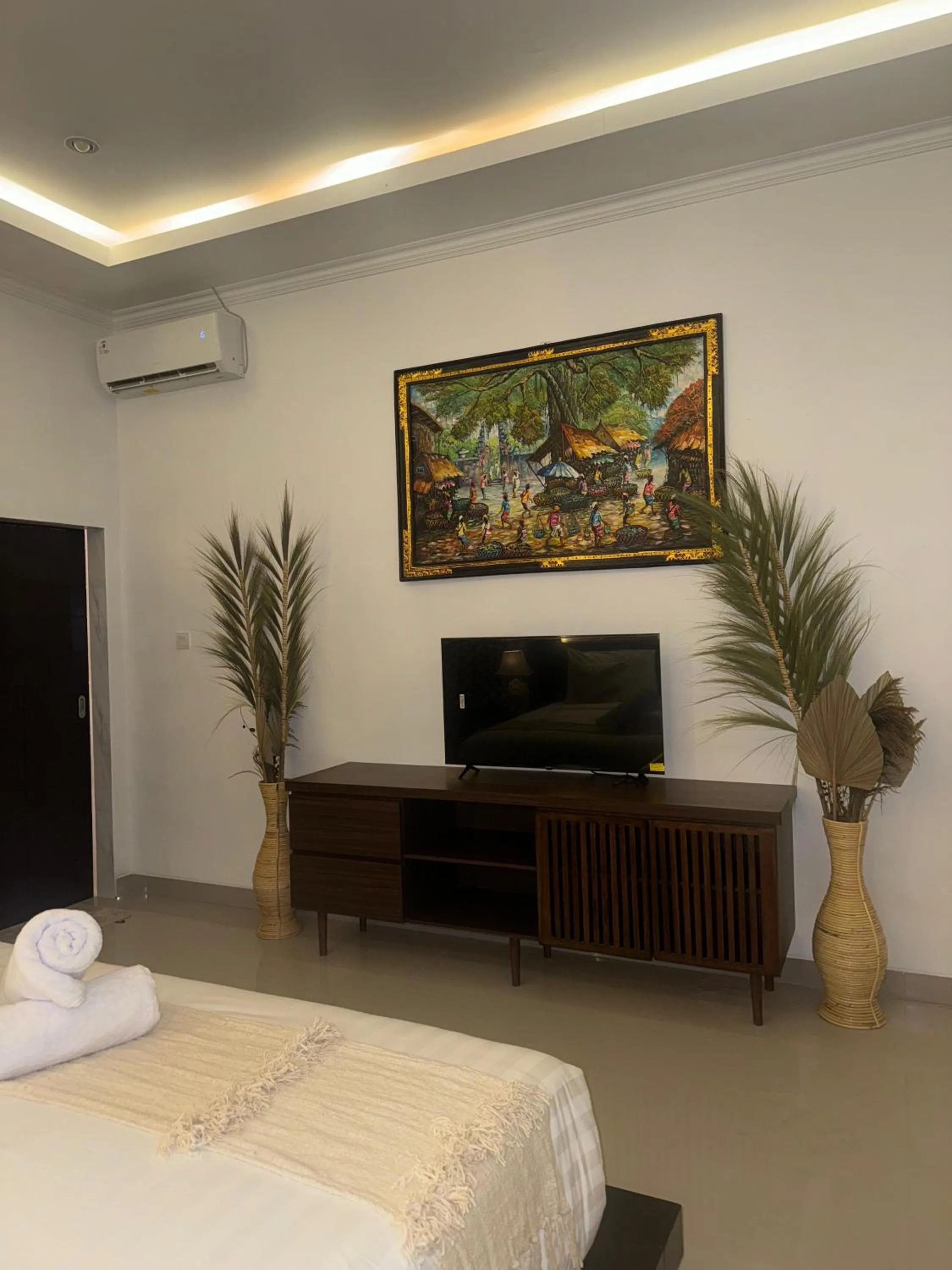 TV and multimedia, Bed in Kelingking Mesari Villa and Spa