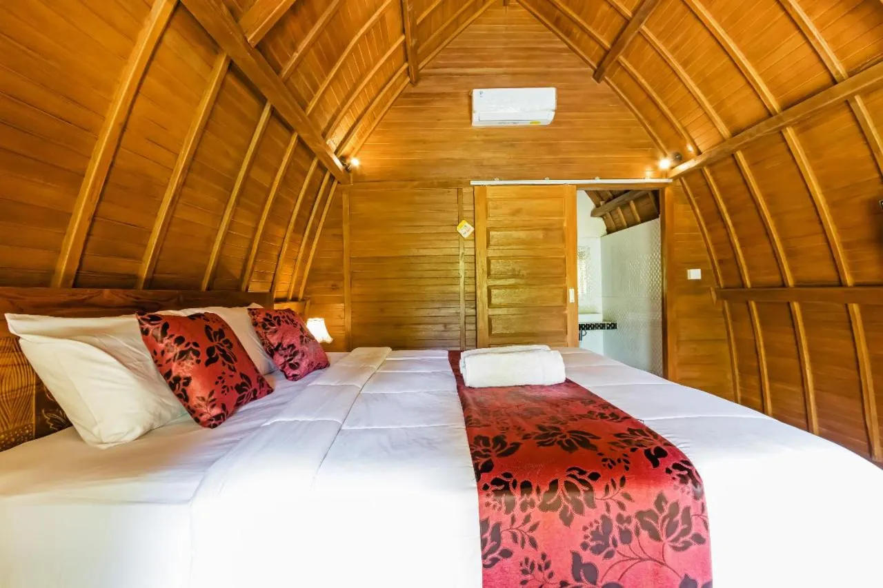 Bedroom, Bed in Kelingking Mesari Villa and Spa