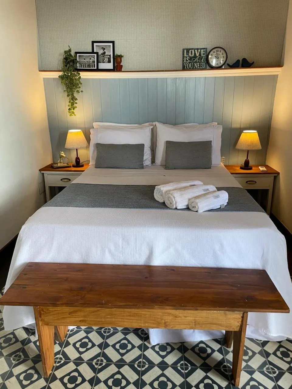 Bedroom, Bed in Pousada Beija Flor