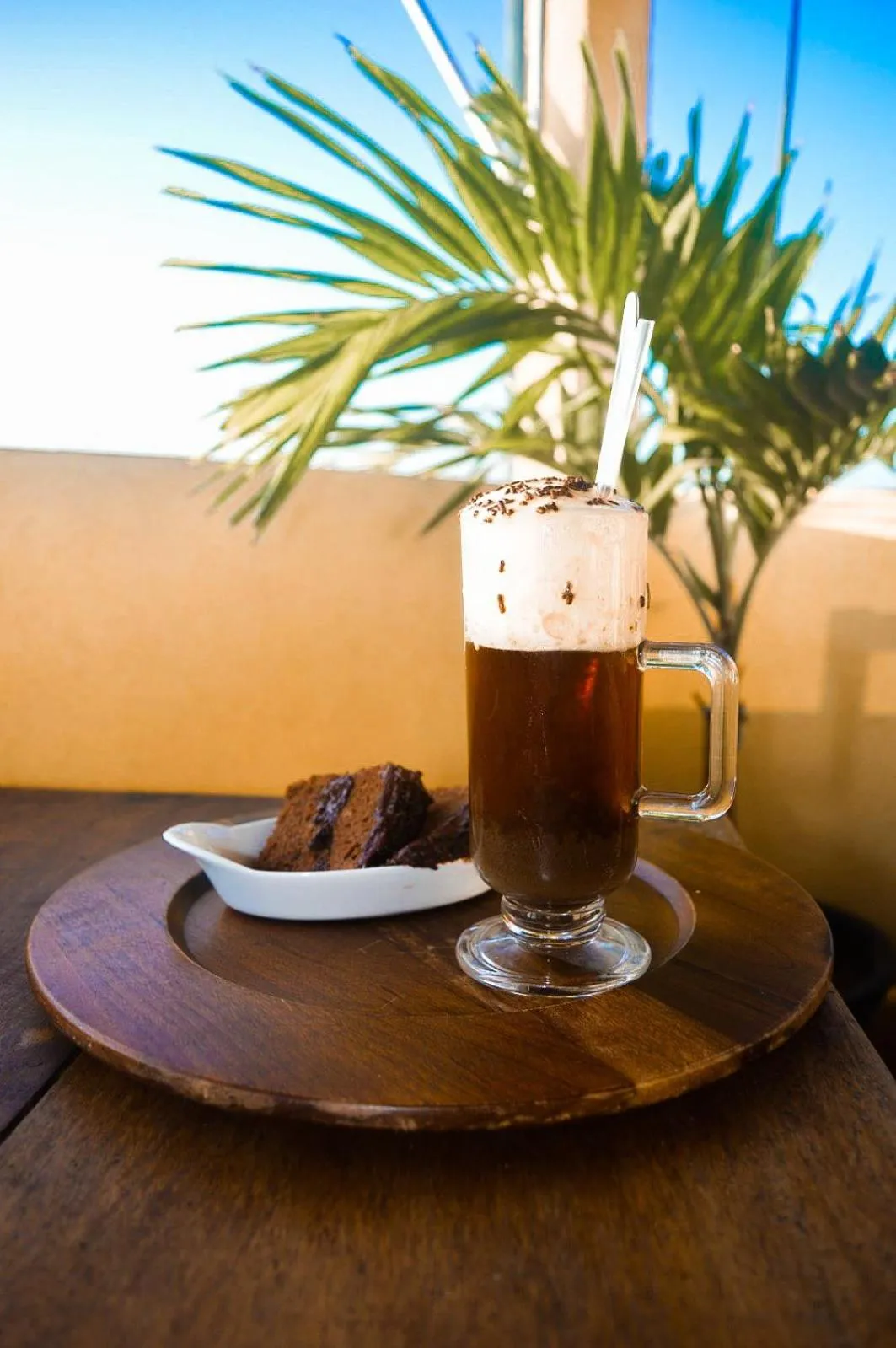 Balcony/Terrace in Pousada Beija Flor