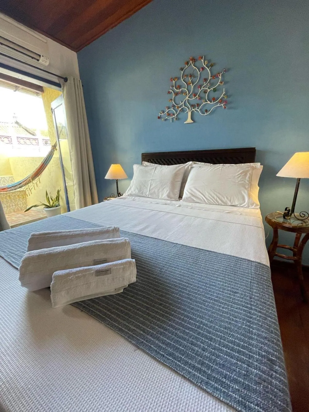 Bedroom, Bed in Pousada Beija Flor