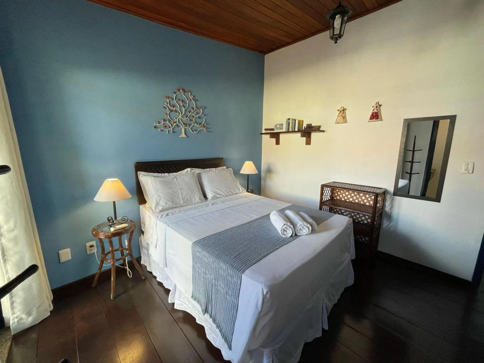 Bedroom, Bed in Pousada Beija Flor