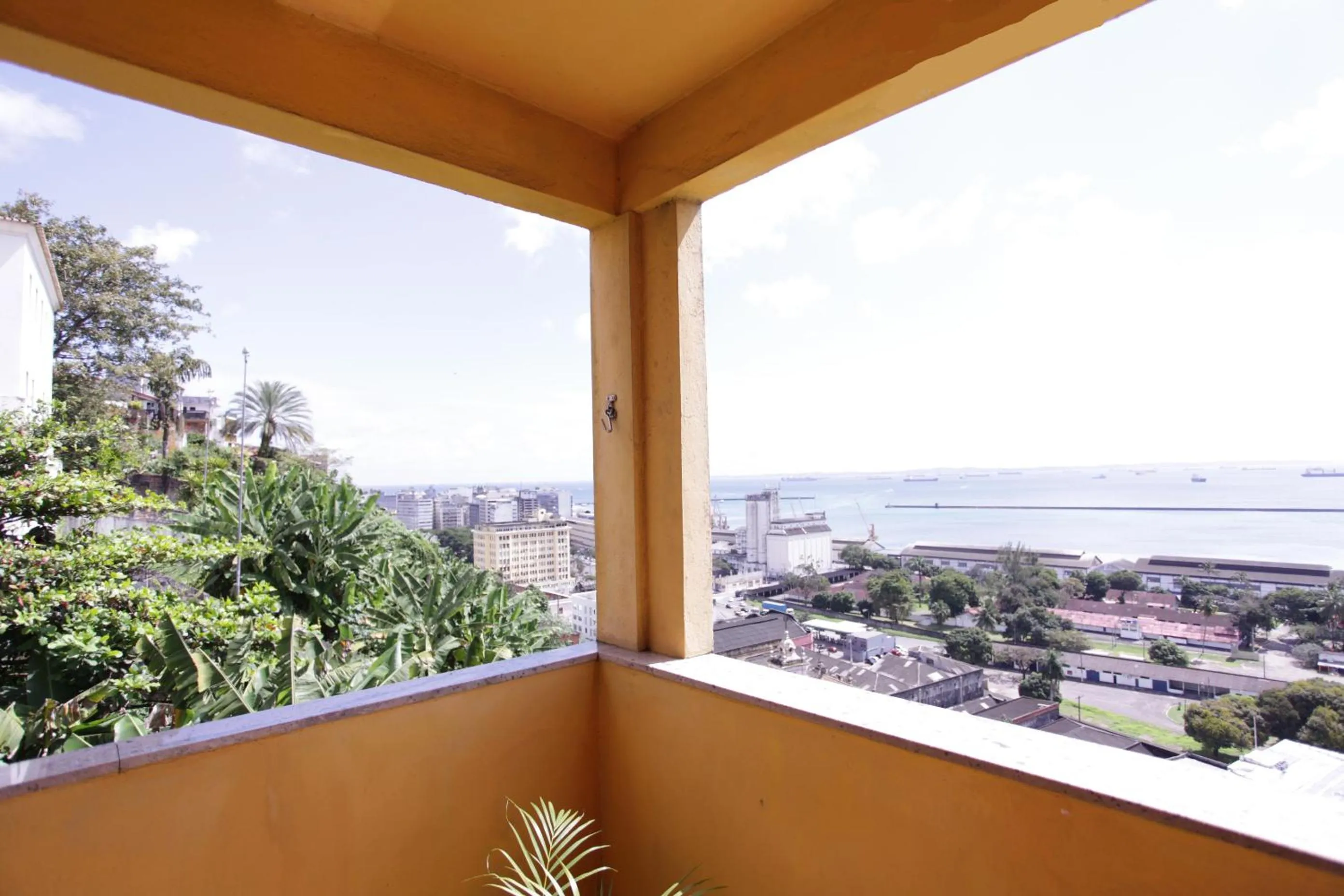 Balcony/Terrace in Pousada Beija Flor