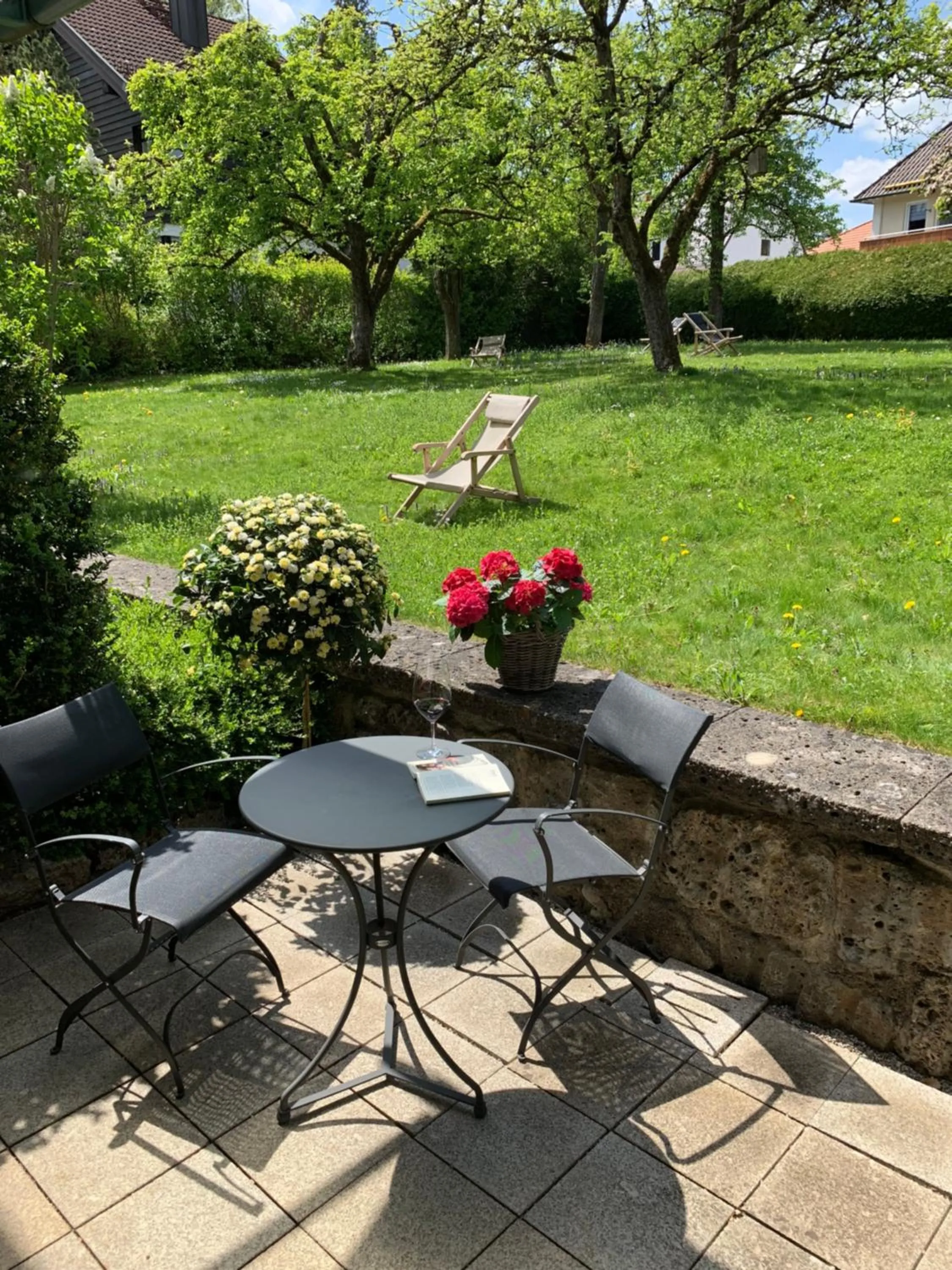 Garden in Boutique Hotel SEITNER HOF München Pullach