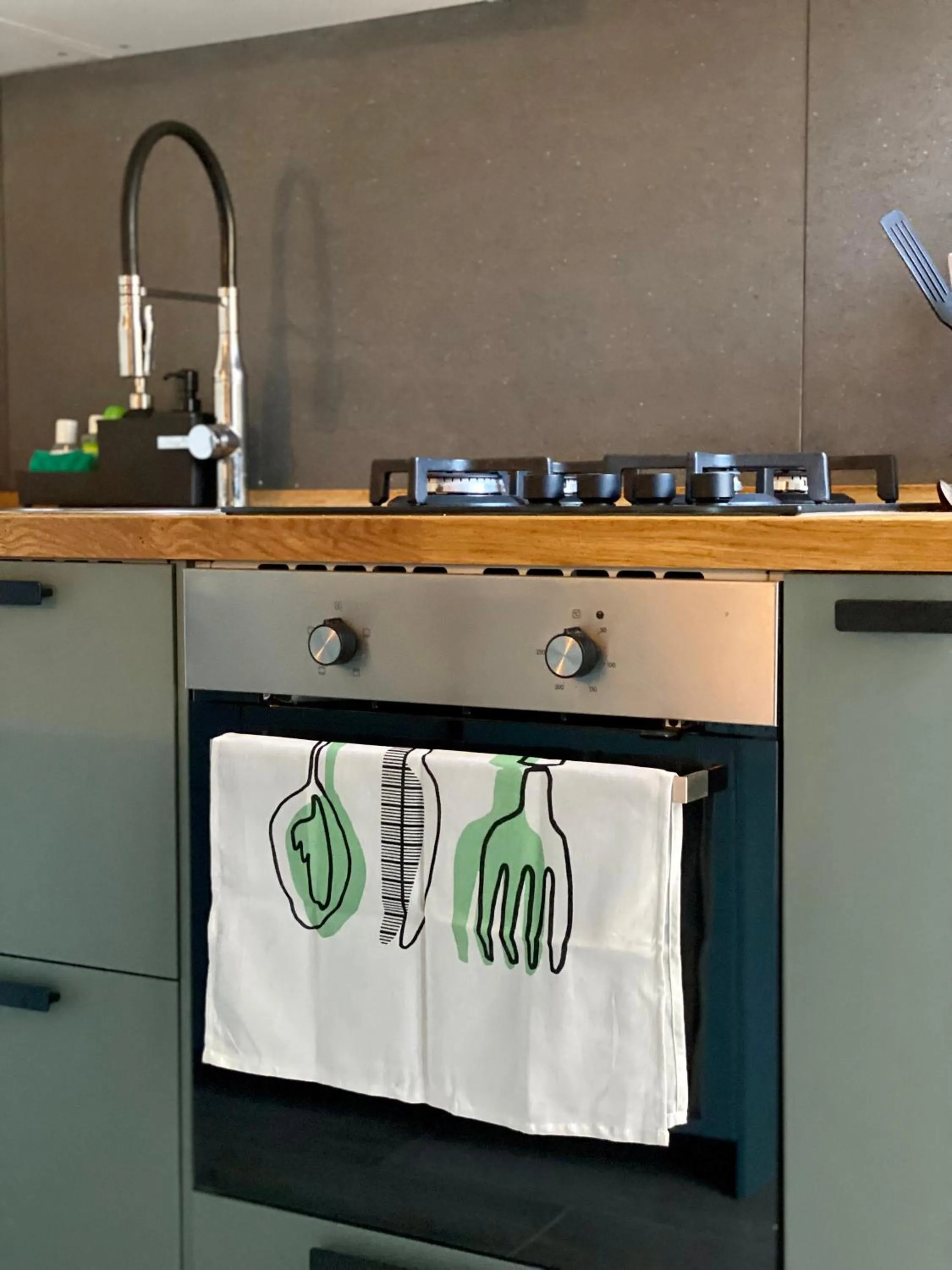 Kitchen or kitchenette in B&B Monteverdi L'Arancio