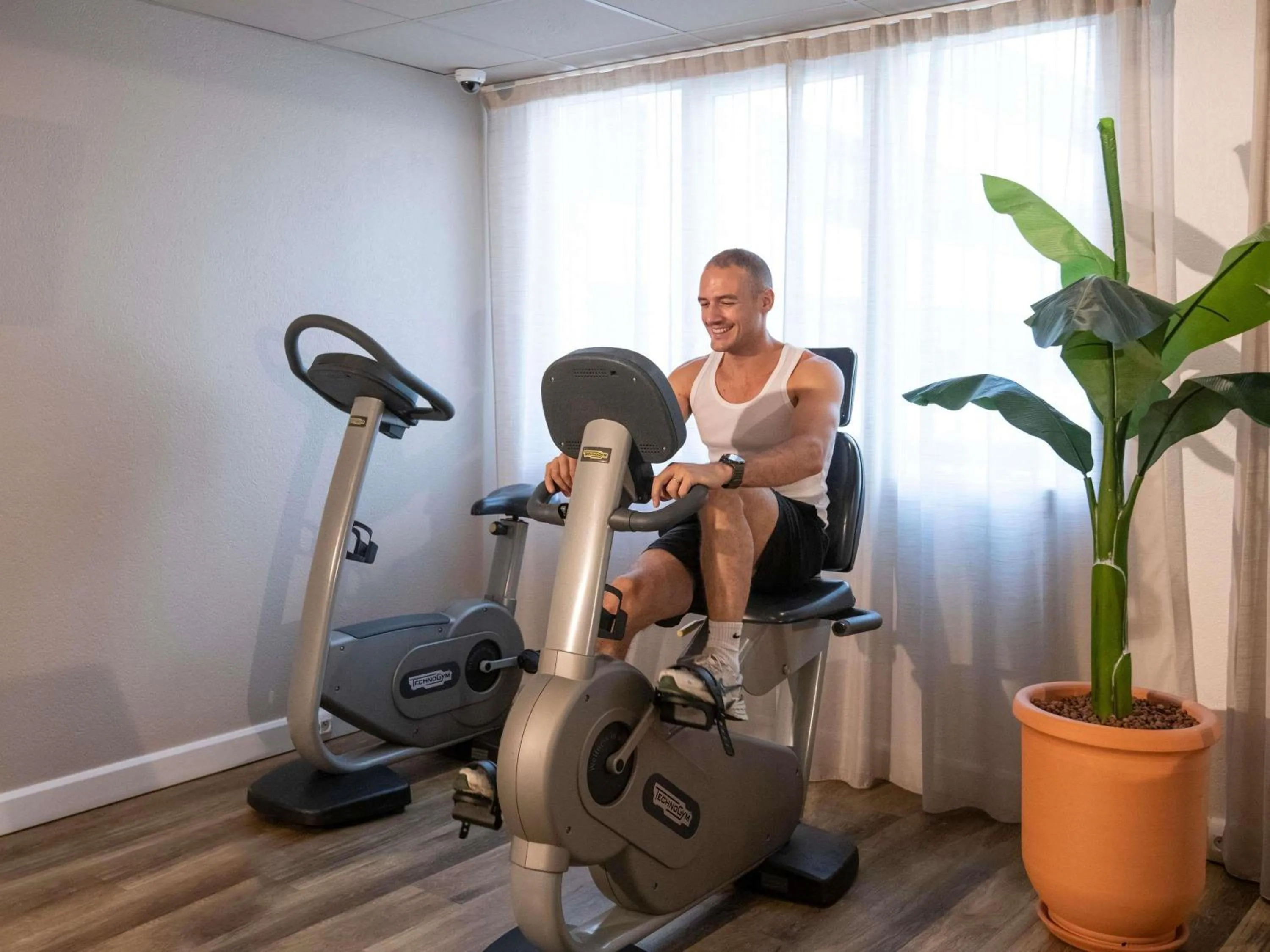 Fitness centre/facilities in Novotel Suites Nice Airport