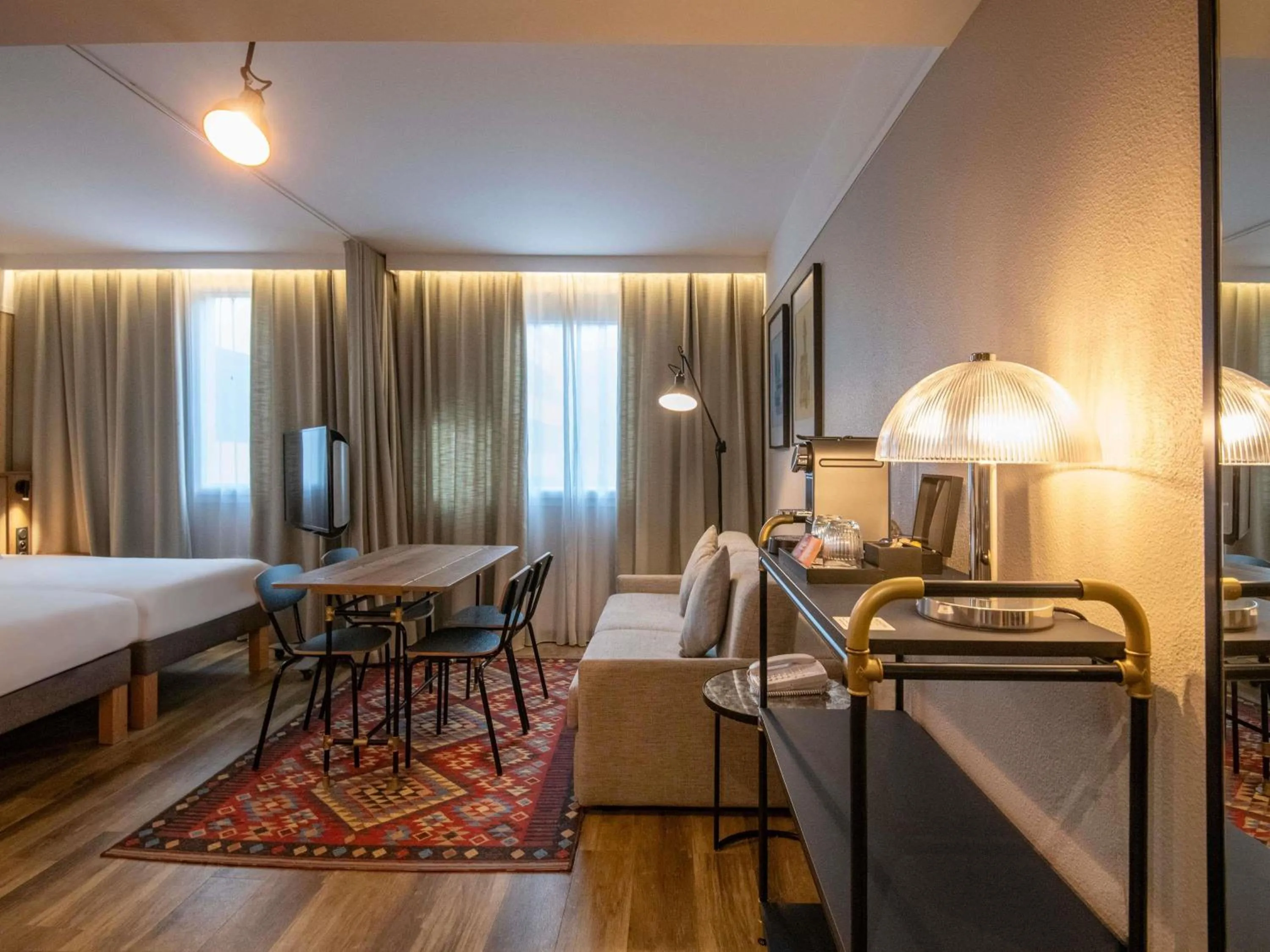 Bedroom, Bed in Novotel Suites Nice Airport