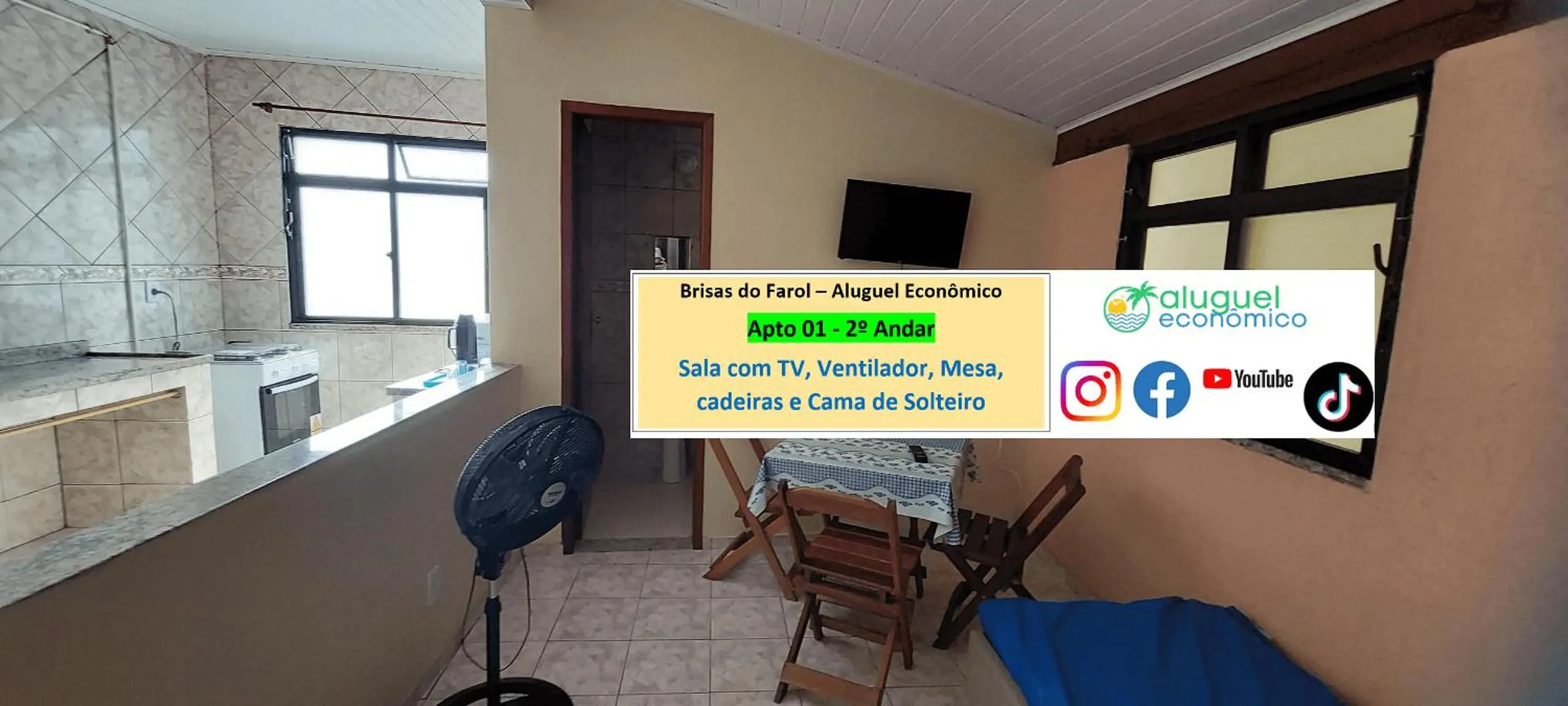 Standard Studio in Arraial do Cabo - Brisas do Farol - Aluguel Econômico