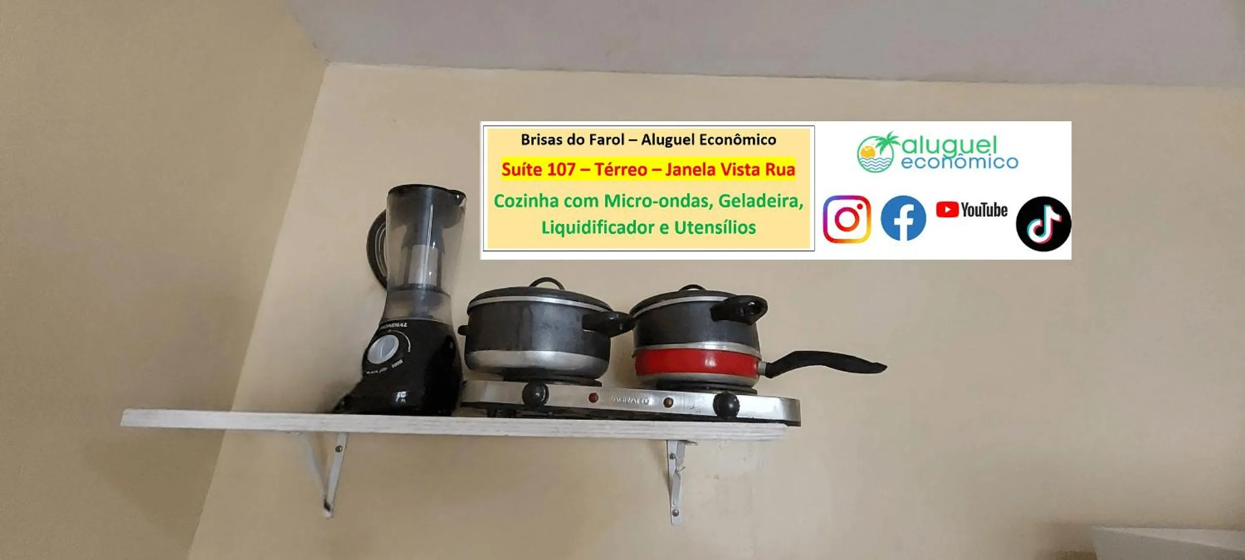 Kitchen or kitchenette in Arraial do Cabo - Brisas do Farol - Aluguel Econômico