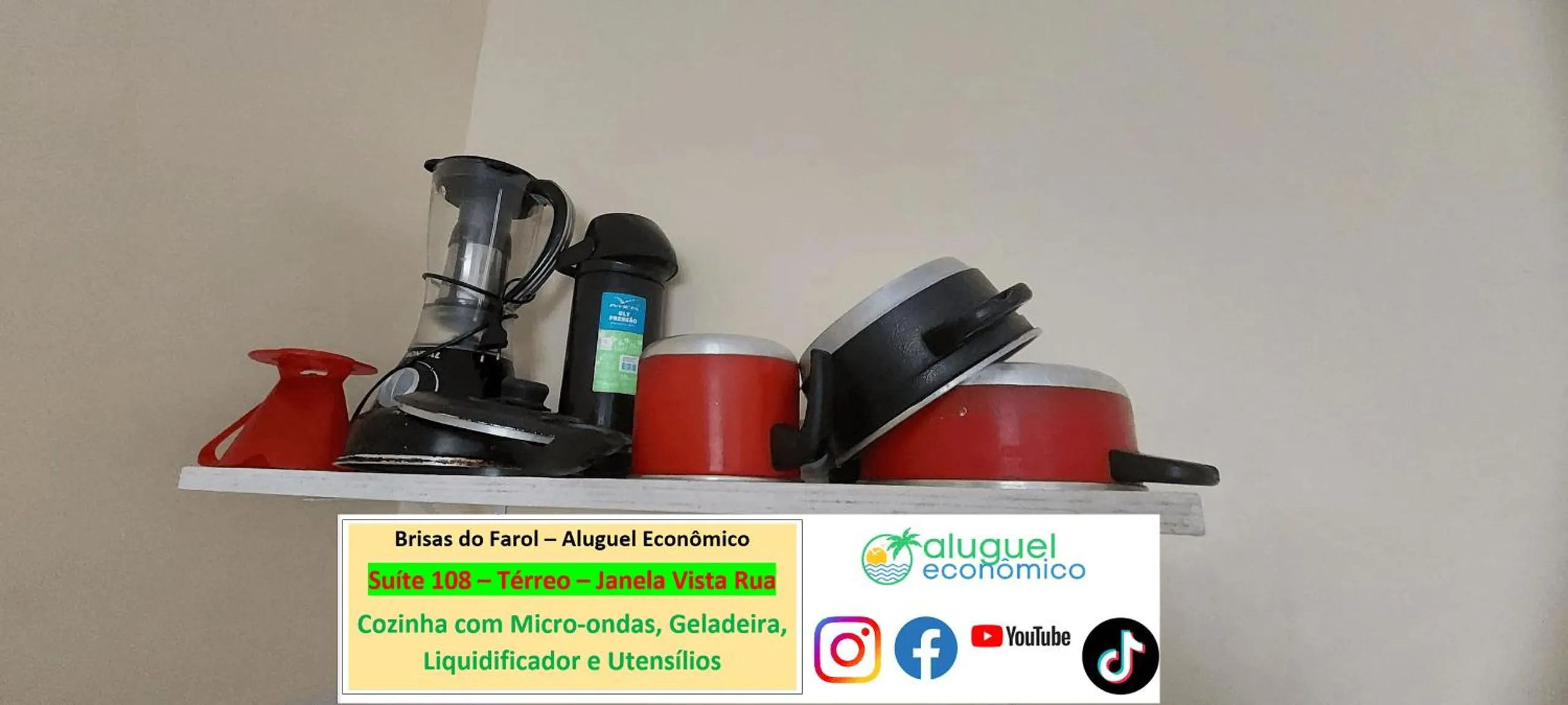 Kitchen or kitchenette in Arraial do Cabo - Brisas do Farol - Aluguel Econômico