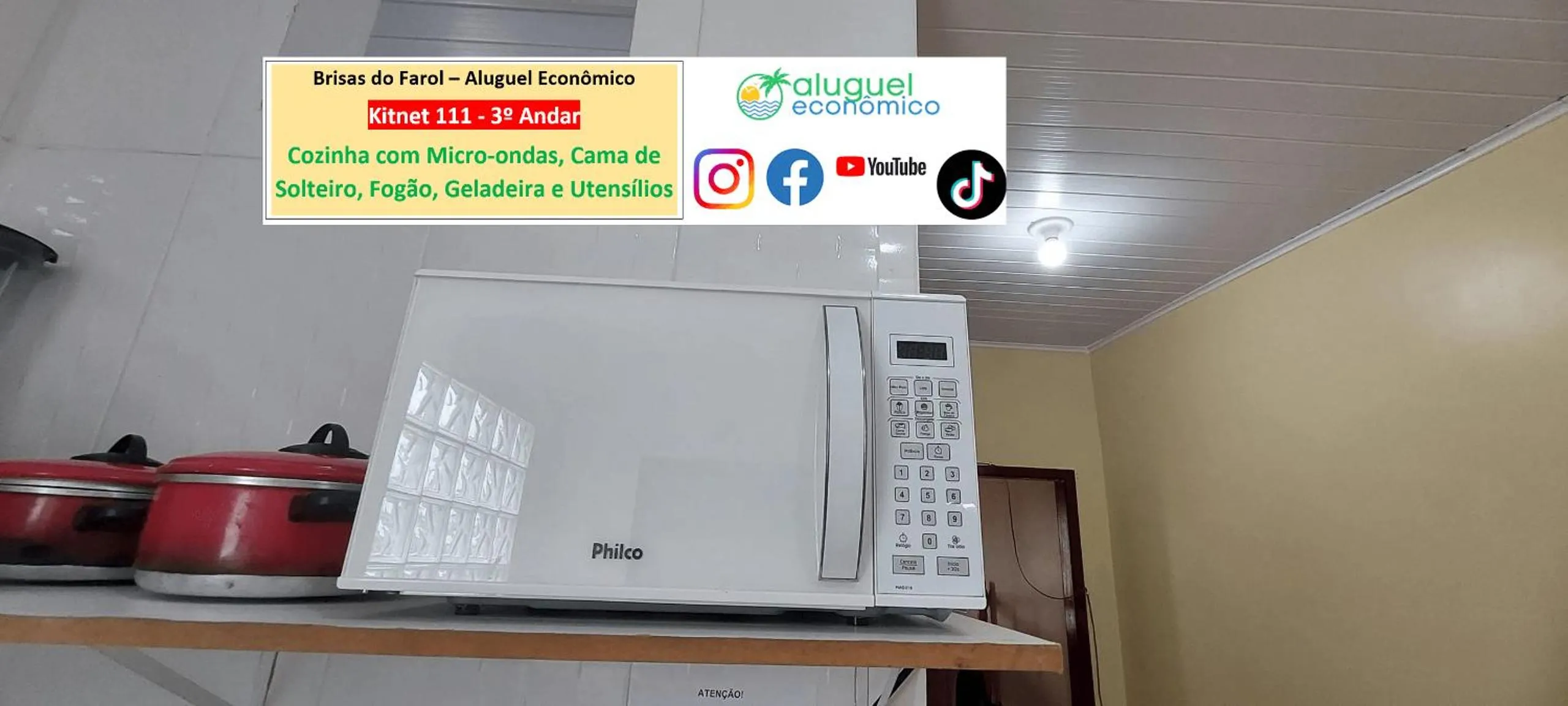 Kitchen or kitchenette in Arraial do Cabo - Brisas do Farol - Aluguel Econômico