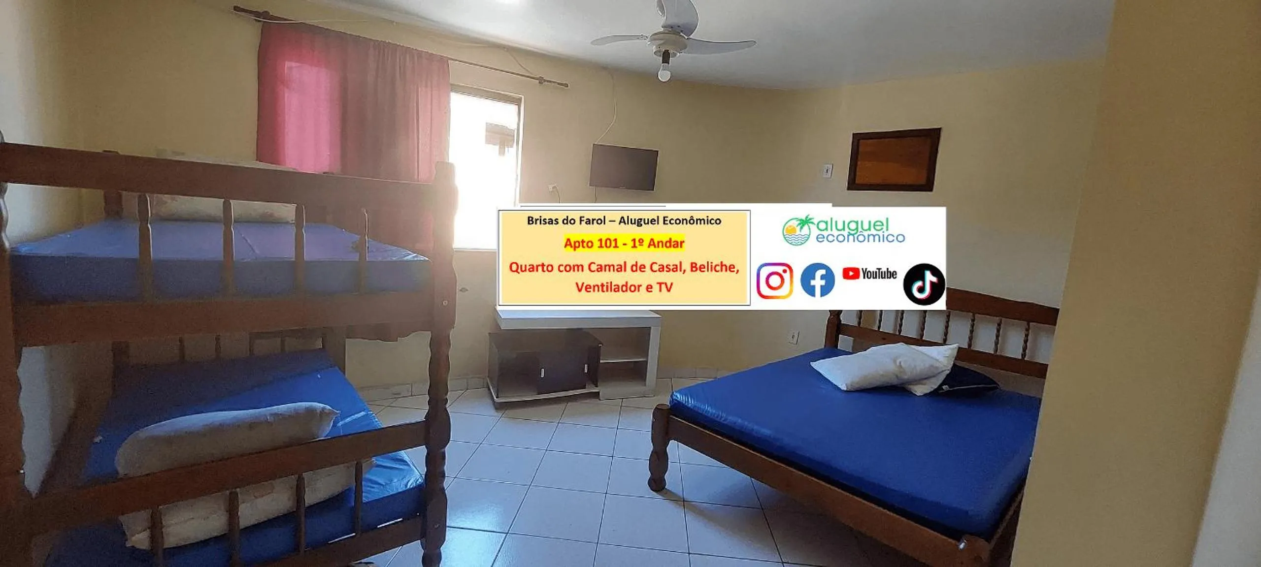 Bedroom, Bed in Arraial do Cabo - Brisas do Farol - Aluguel Econômico