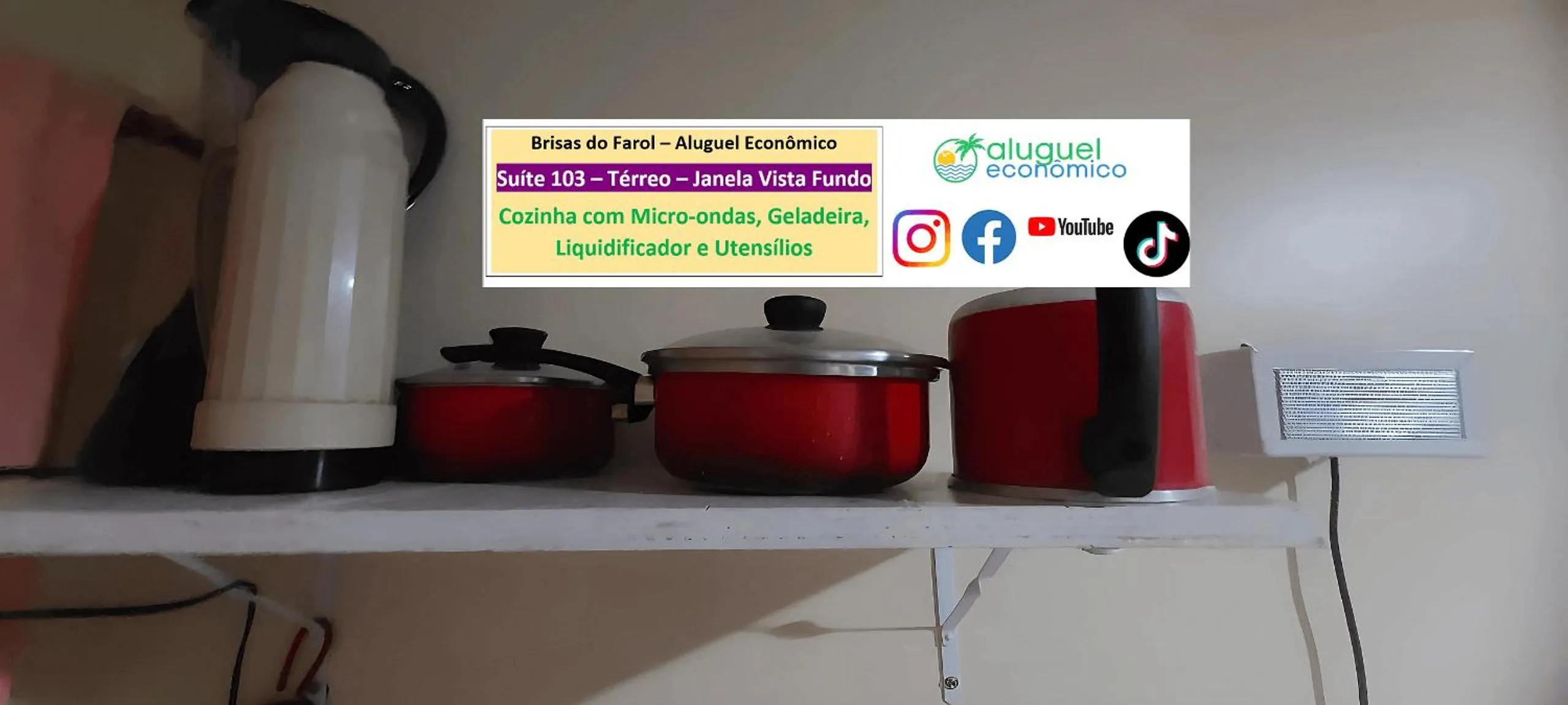 Kitchen or kitchenette in Arraial do Cabo - Brisas do Farol - Aluguel Econômico
