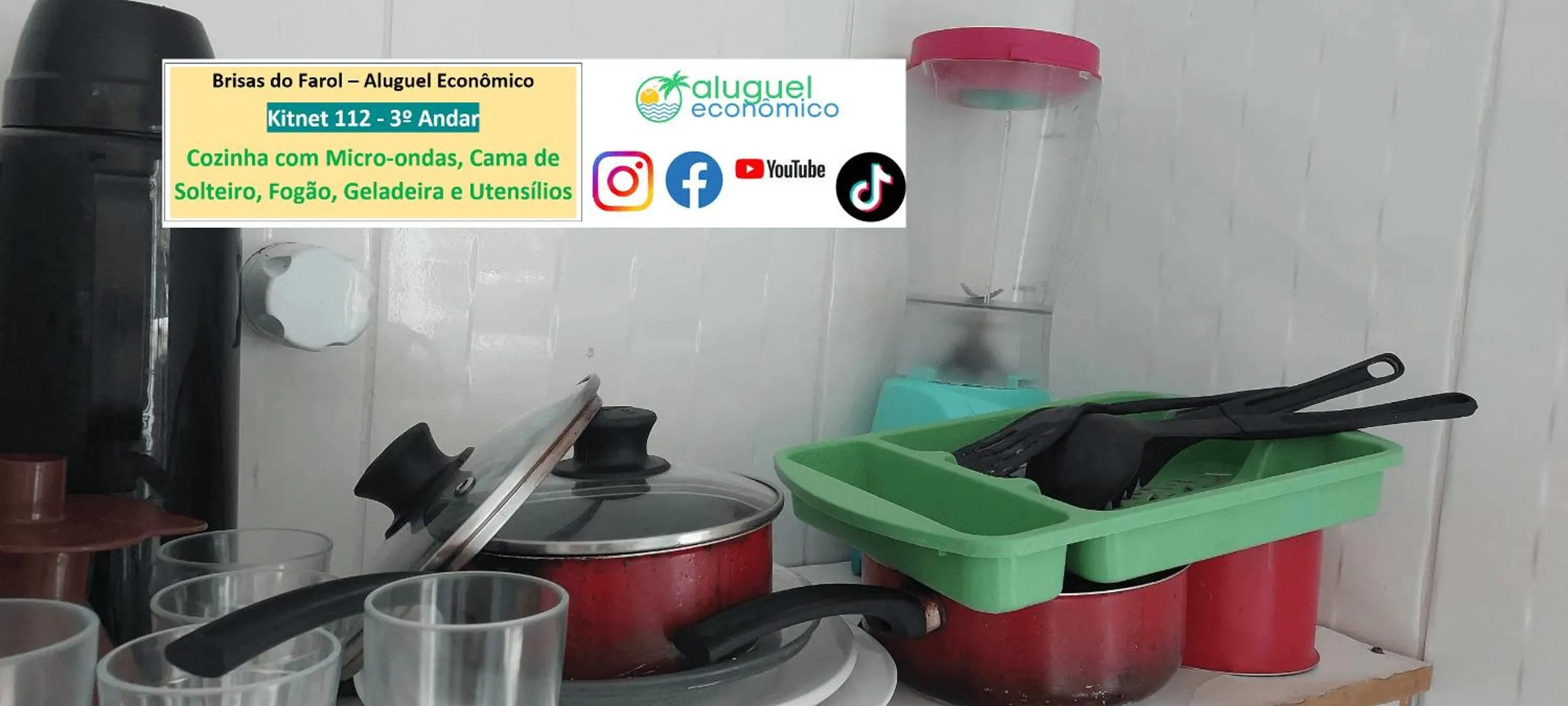Kitchen or kitchenette in Arraial do Cabo - Brisas do Farol - Aluguel Econômico
