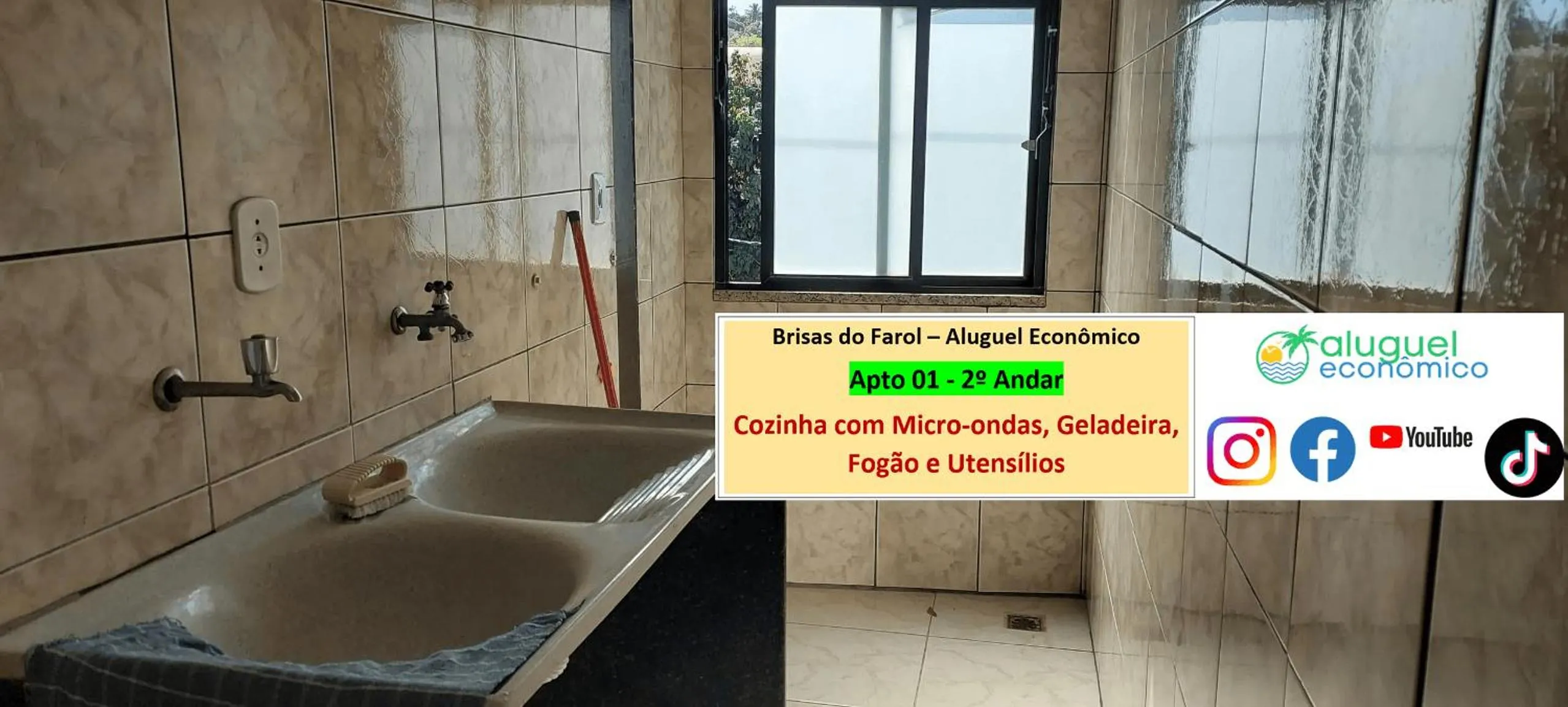 Kitchen or kitchenette in Arraial do Cabo - Brisas do Farol - Aluguel Econômico
