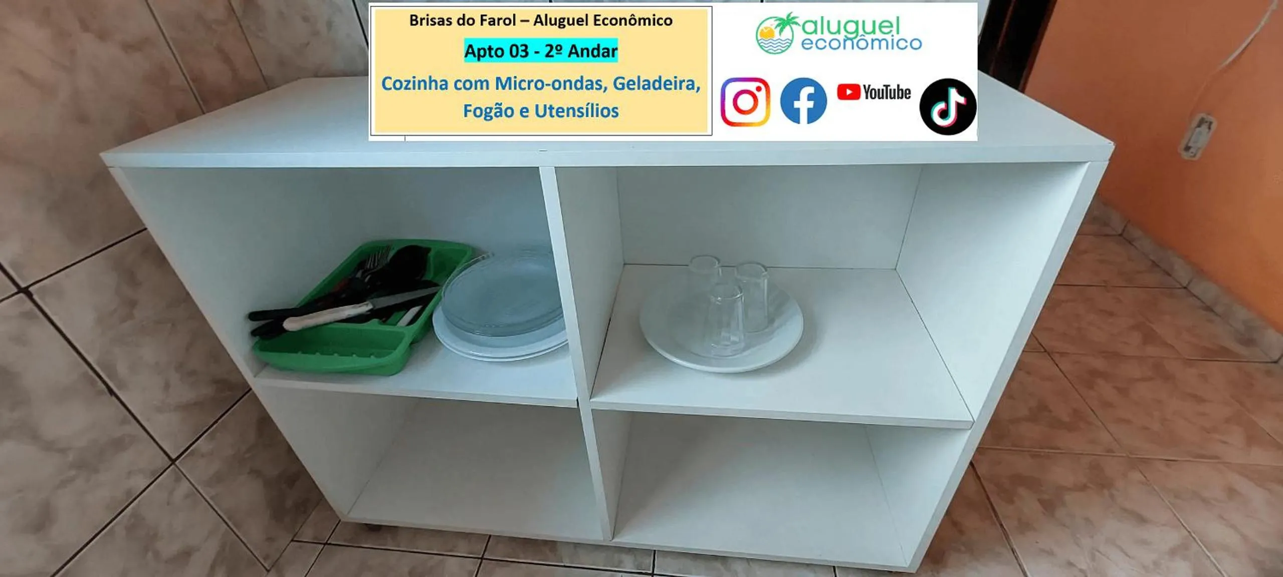 Kitchen or kitchenette in Arraial do Cabo - Brisas do Farol - Aluguel Econômico