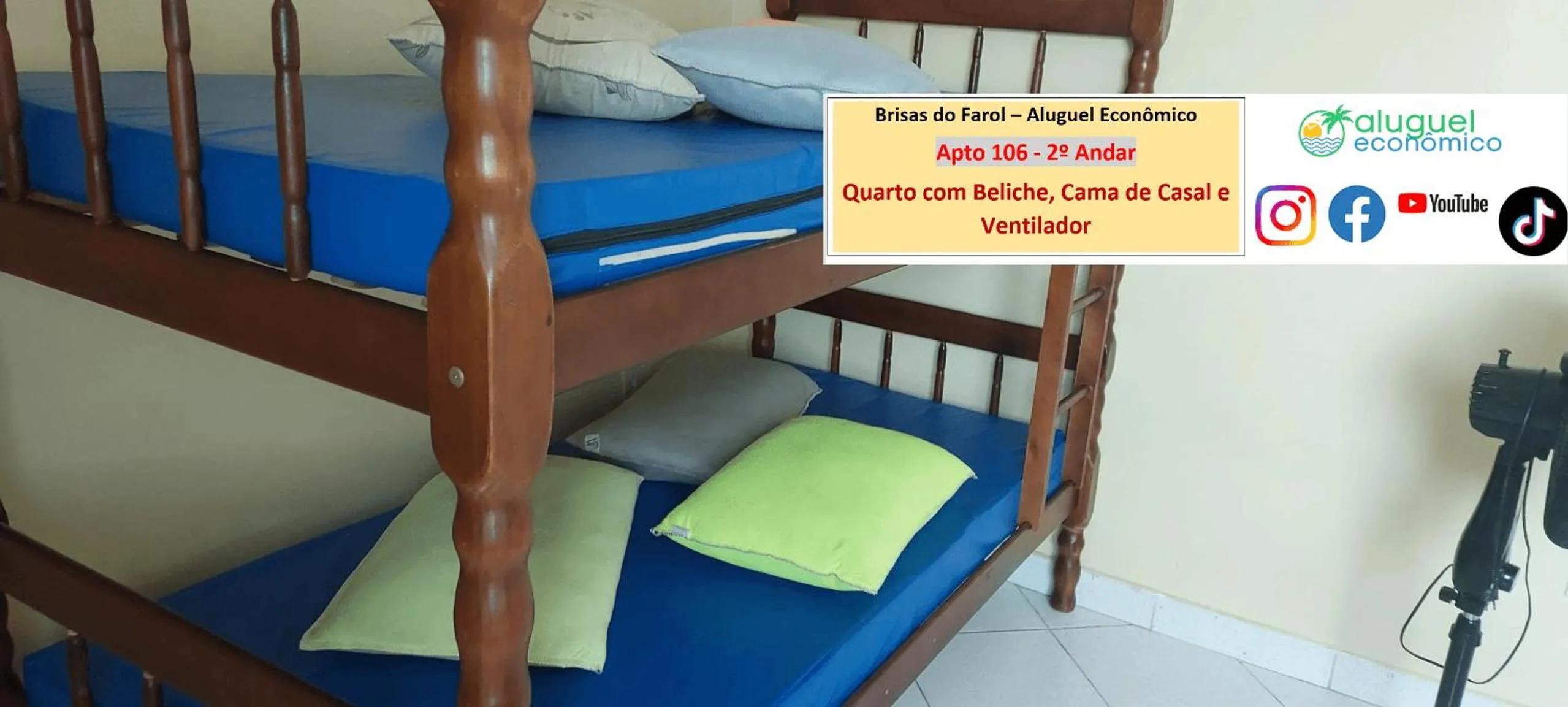 Bedroom, Bed in Arraial do Cabo - Brisas do Farol - Aluguel Econômico