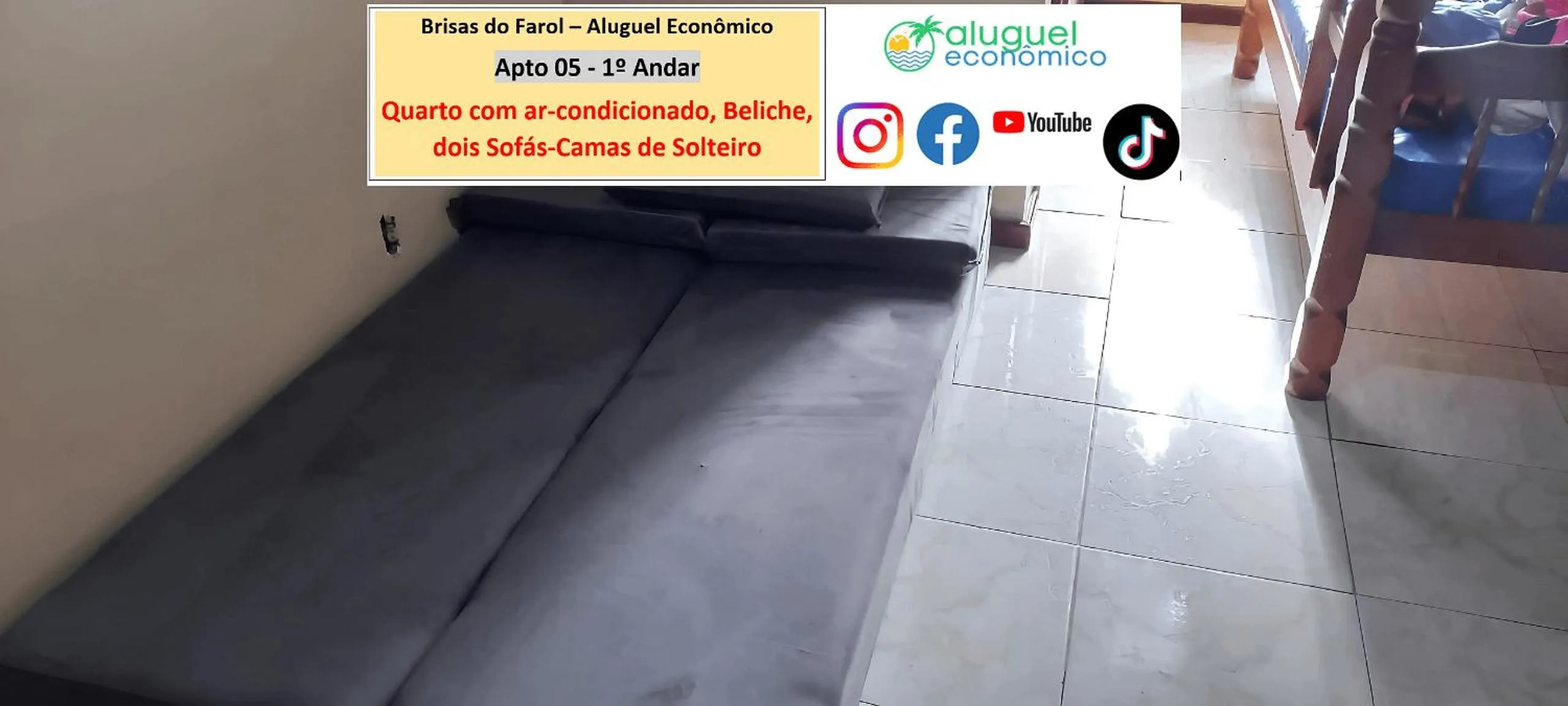 Bedroom in Arraial do Cabo - Brisas do Farol - Aluguel Econômico