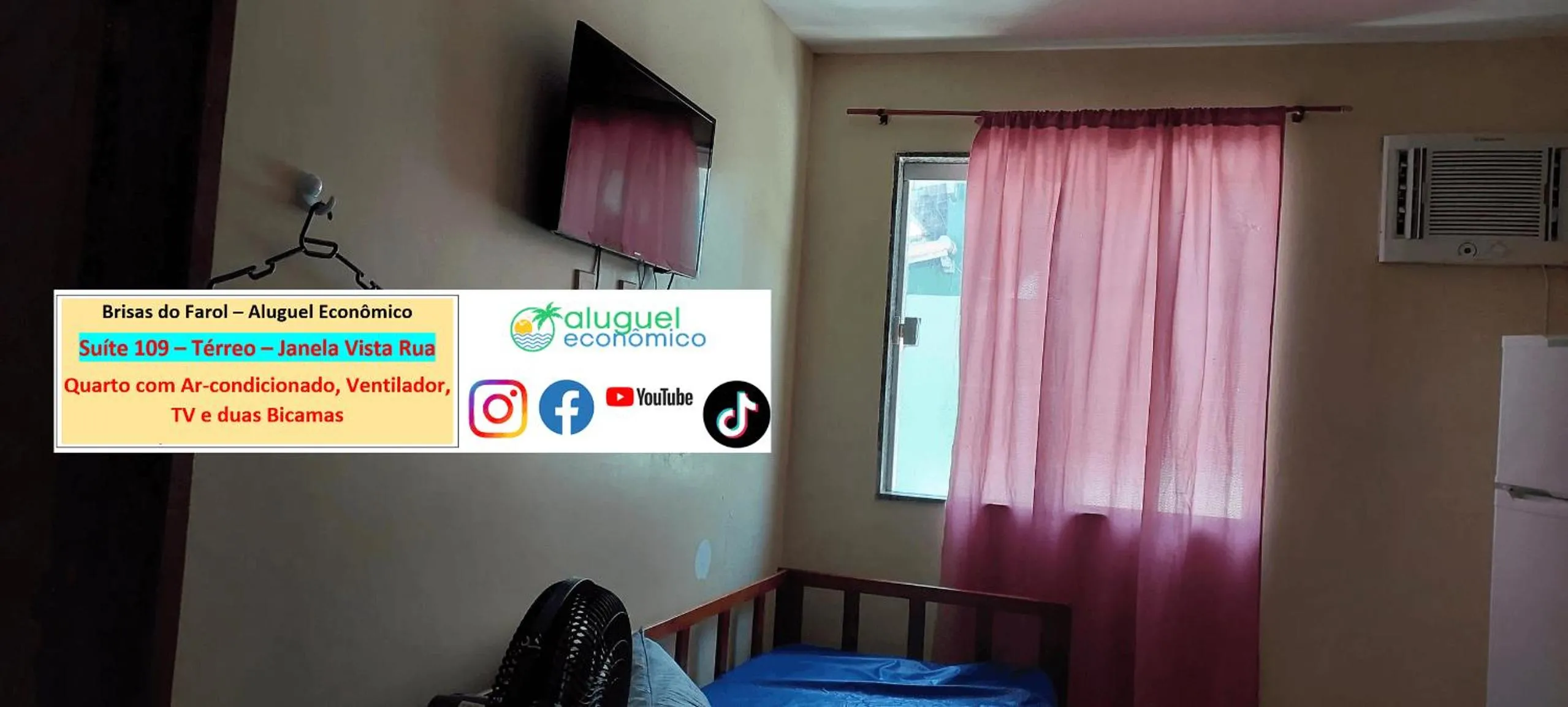 Bedroom in Arraial do Cabo - Brisas do Farol - Aluguel Econômico