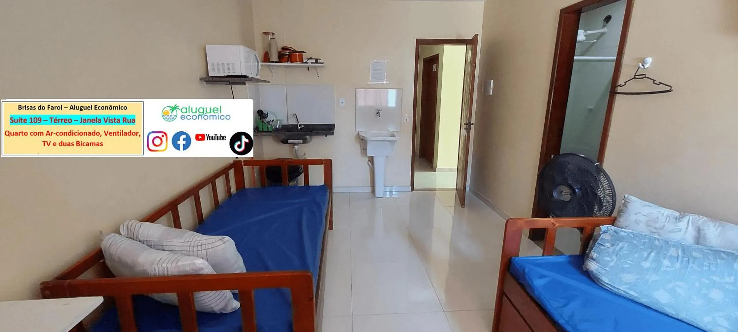 Bedroom in Arraial do Cabo - Brisas do Farol - Aluguel Econômico