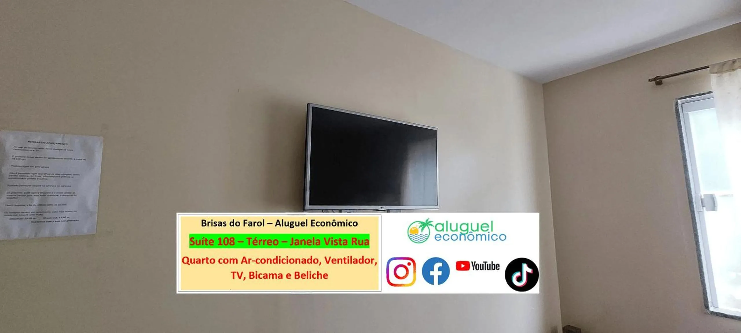 Bedroom in Arraial do Cabo - Brisas do Farol - Aluguel Econômico