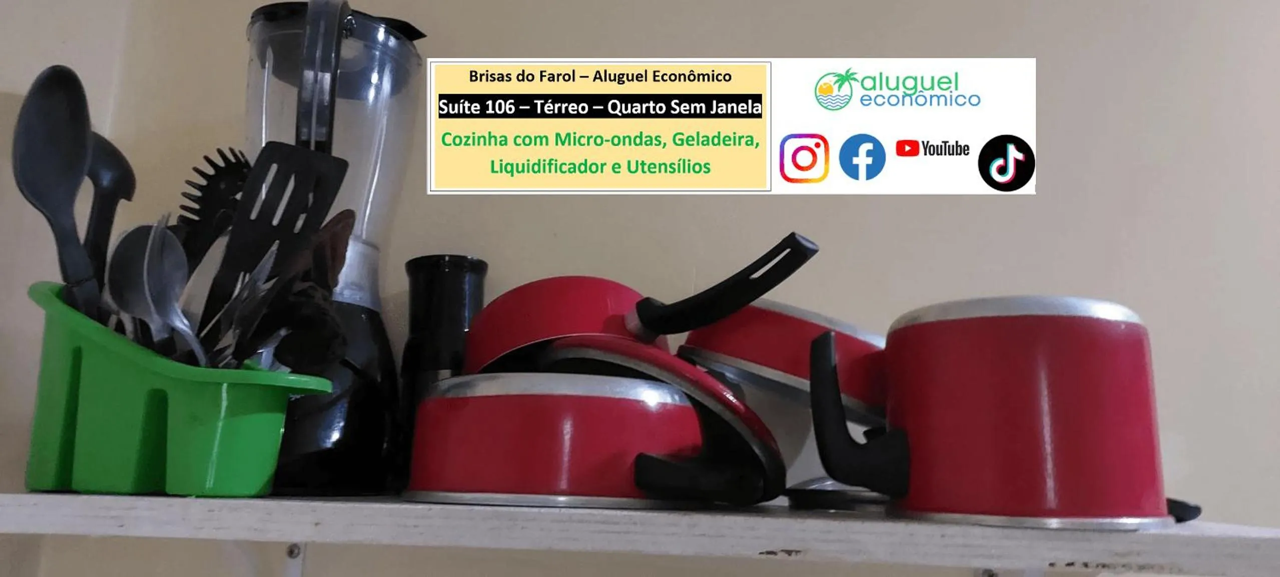 Kitchen or kitchenette in Arraial do Cabo - Brisas do Farol - Aluguel Econômico