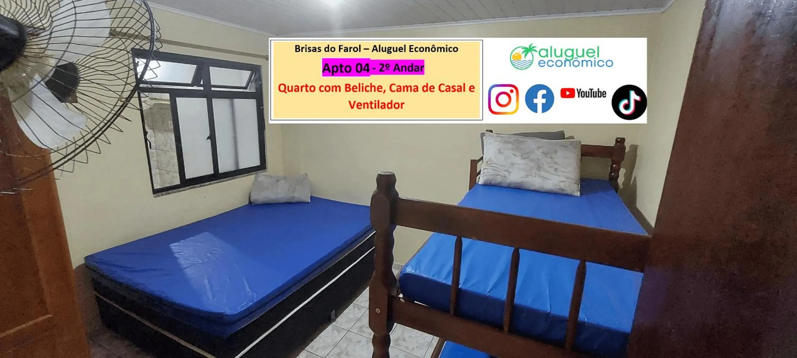 Bedroom, Bed in Arraial do Cabo - Brisas do Farol - Aluguel Econômico