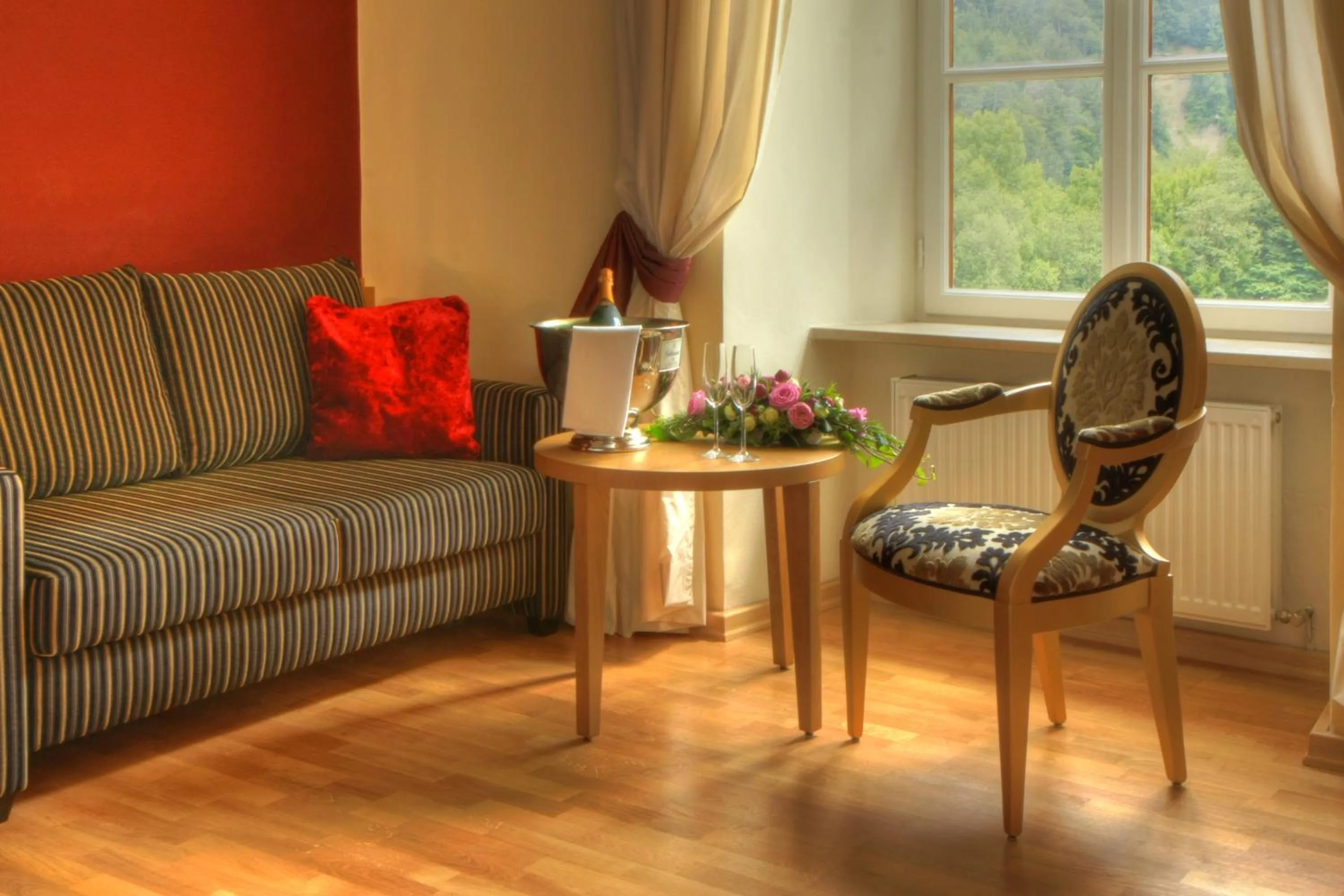Living room in Klostergasthof Raitenhaslach