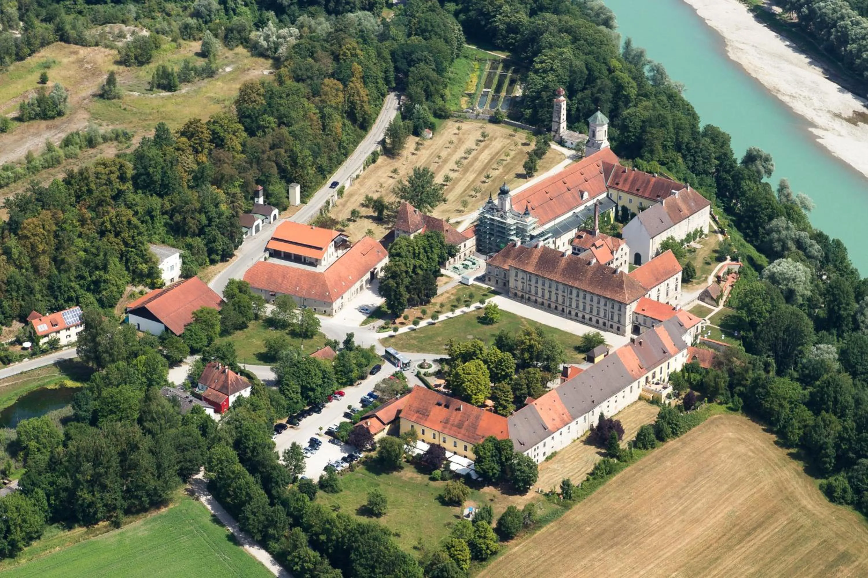 Bird's eye view in Klostergasthof Raitenhaslach