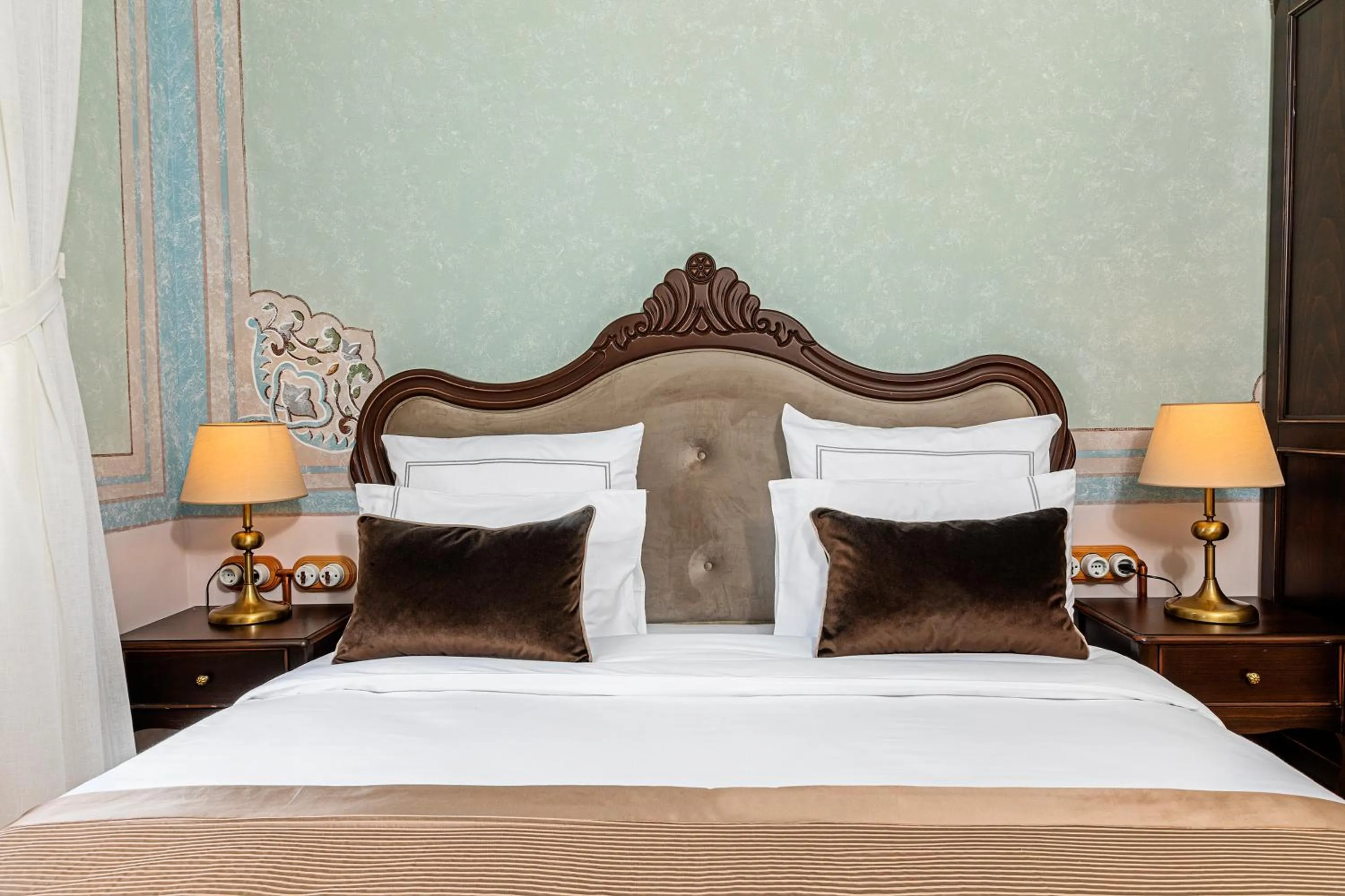 Bed in Meroddi Barnathan Hotel