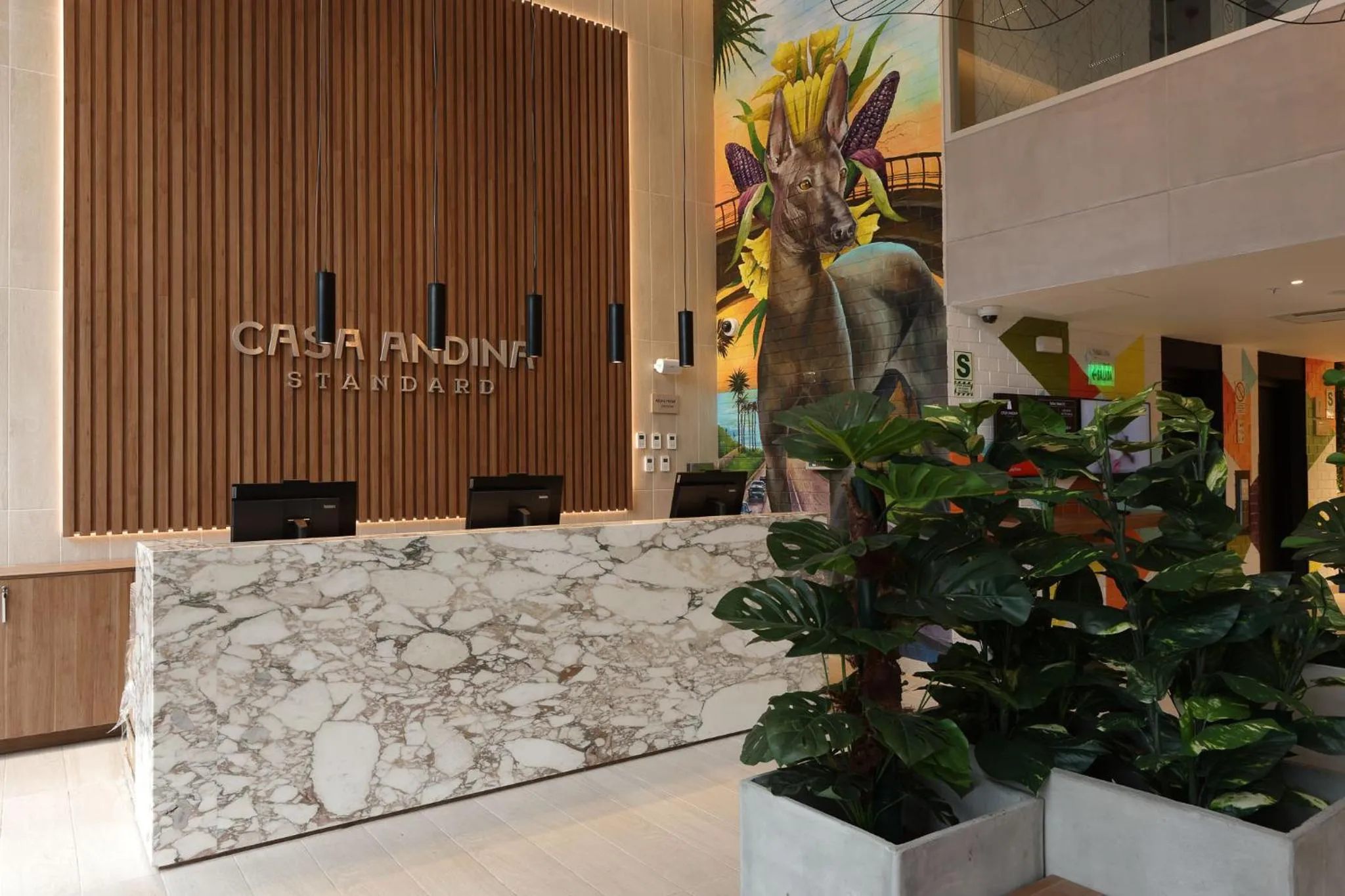Lobby or reception in Casa Andina Standard Benavides