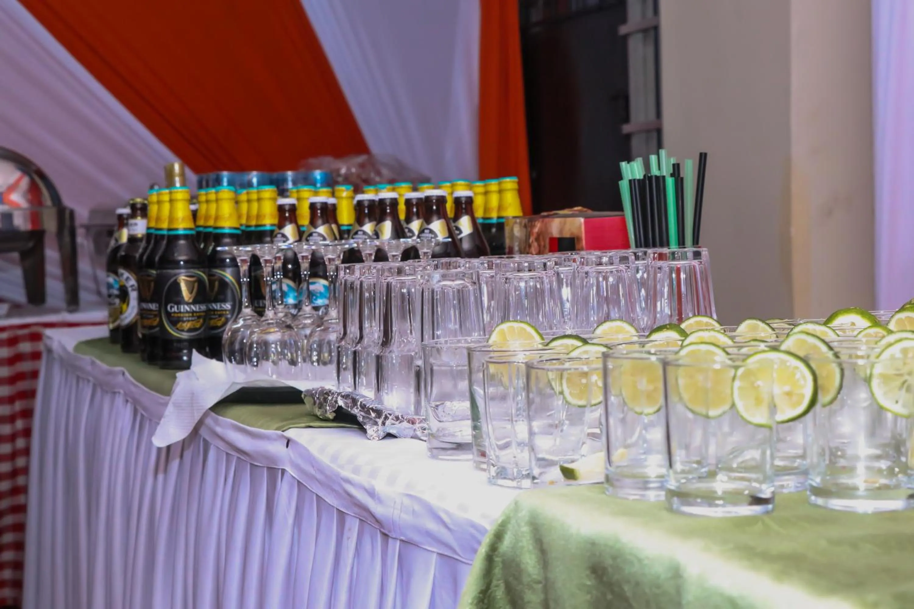 Drinks in Modern Space