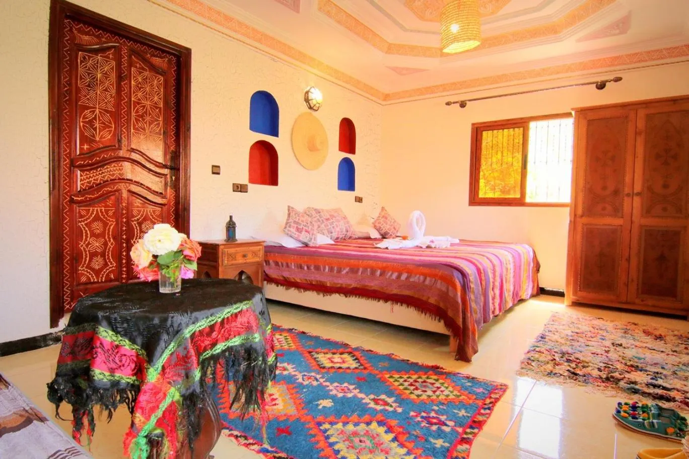 Bedroom, Bed in Jnane Karma