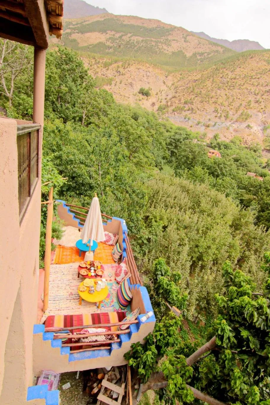 Seating area in Jnane Karma