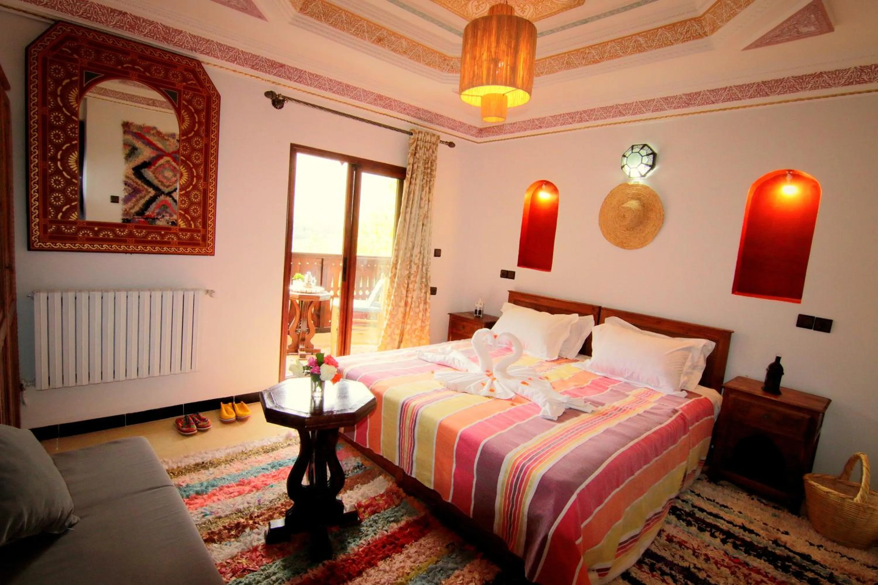 Bedroom, Bed in Jnane Karma